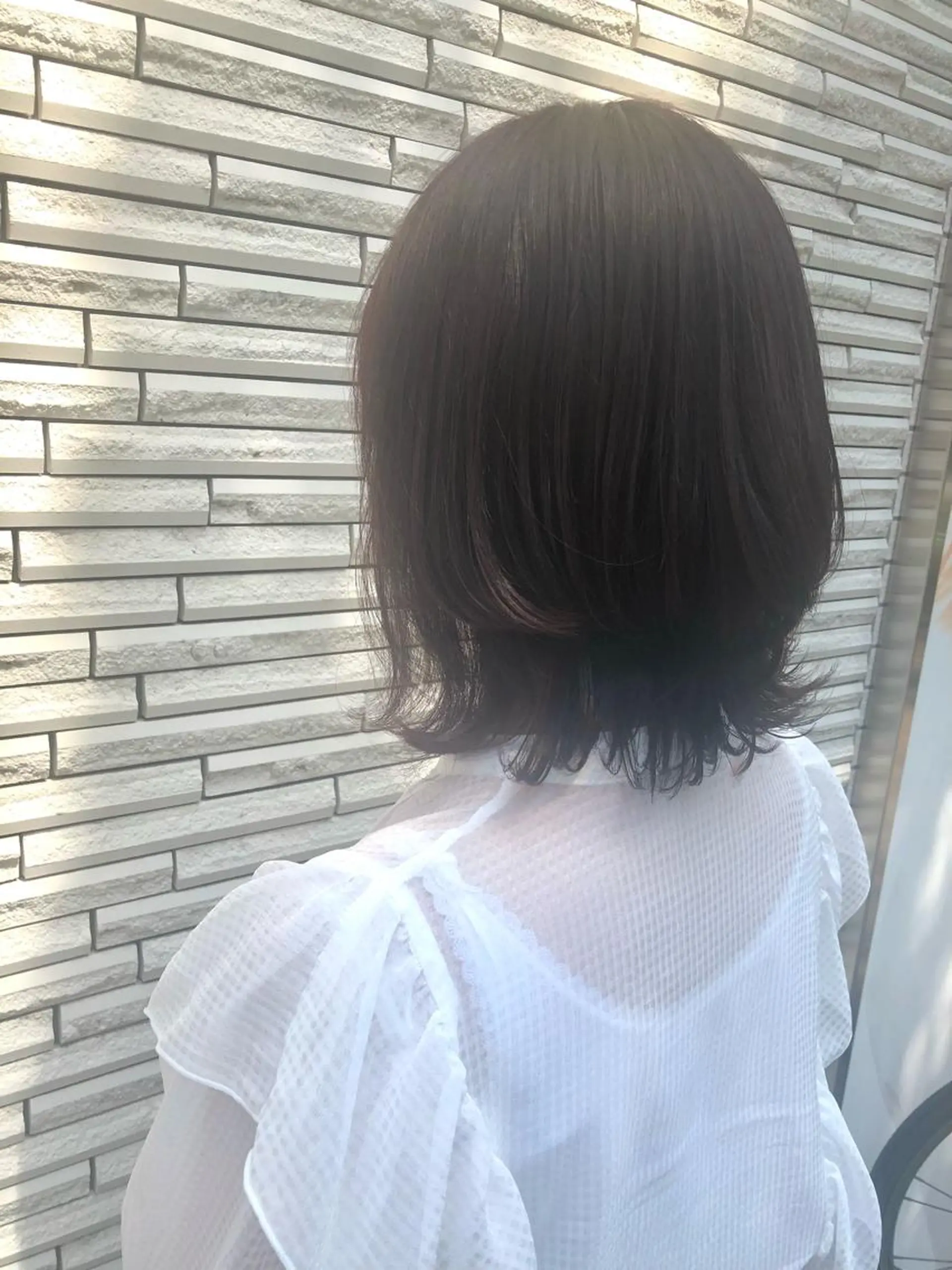 ミディアム カット✂︎カラー堀切 美里のヘアスタイル