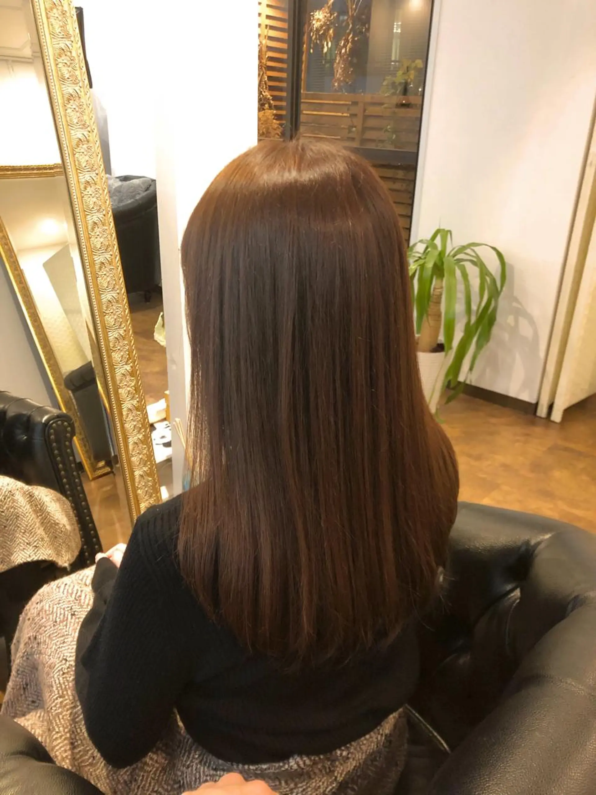 ロング カラー カット 縮毛矯正 トリートメント フリーランスヘアスタイリスト所属・NAKA MURAのヘアスタイル