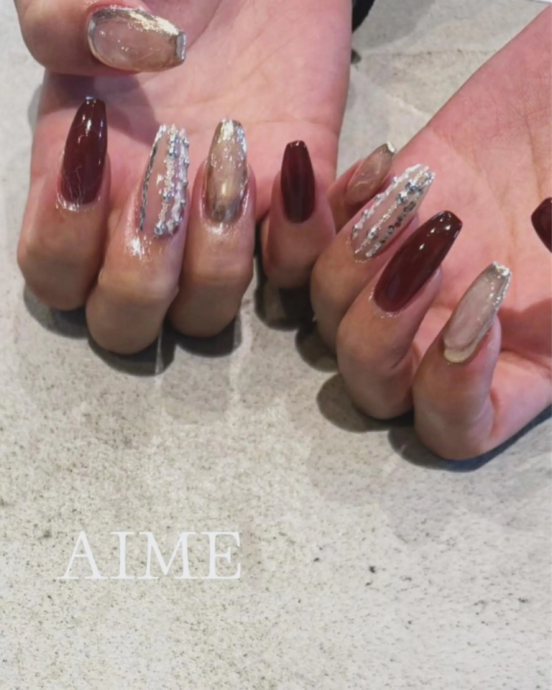 ネイル ハンドネイル AIME （momo）のネイルデザイン