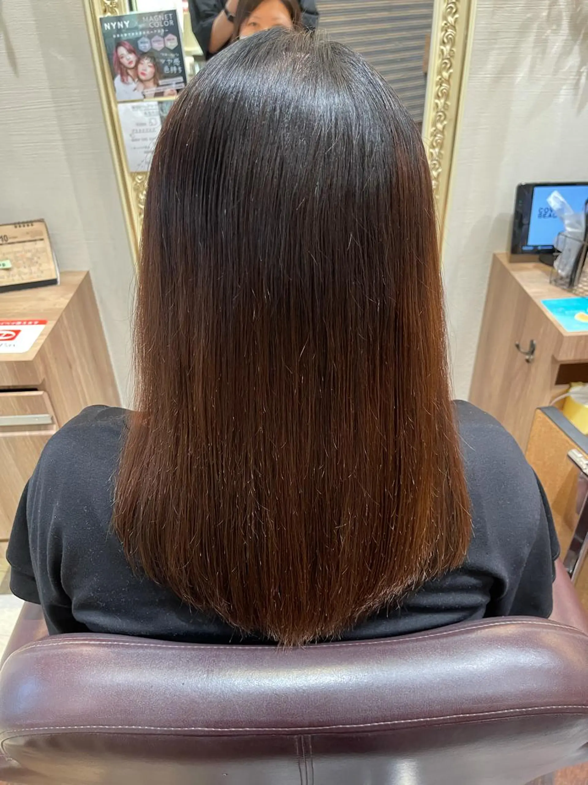 ロング 縮毛矯正 トリートメント 髪質改善/縮毛矯正 齊藤謙介のヘアスタイル