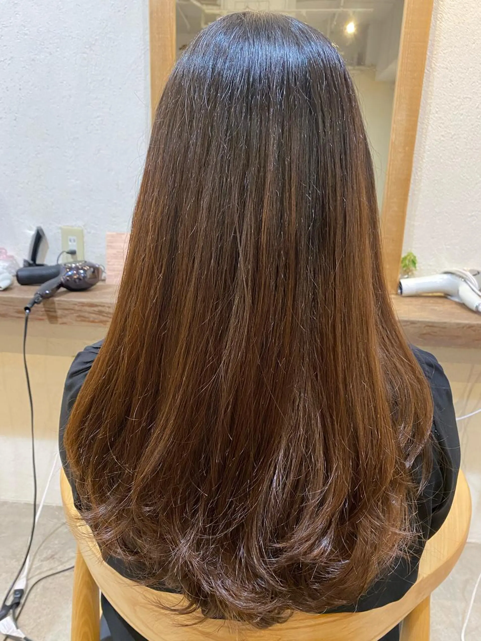 ロング レイヤーカット ロング カット cassette.所属・名古屋カットモデル Ayanoのヘアスタイル