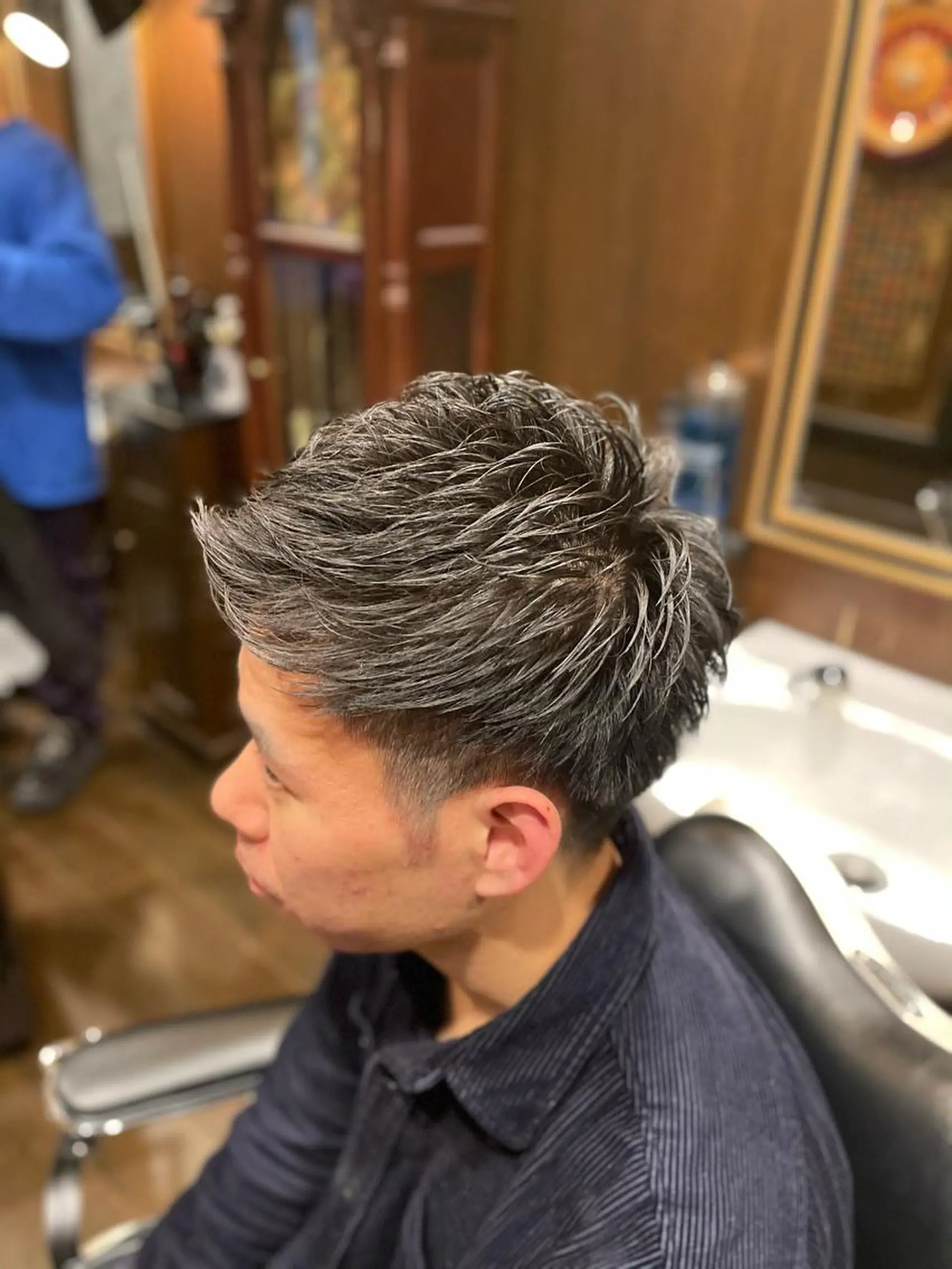ショート ヒロ銀座　本店所属・武田　晃英 KoeiTakedaのヘアスタイル