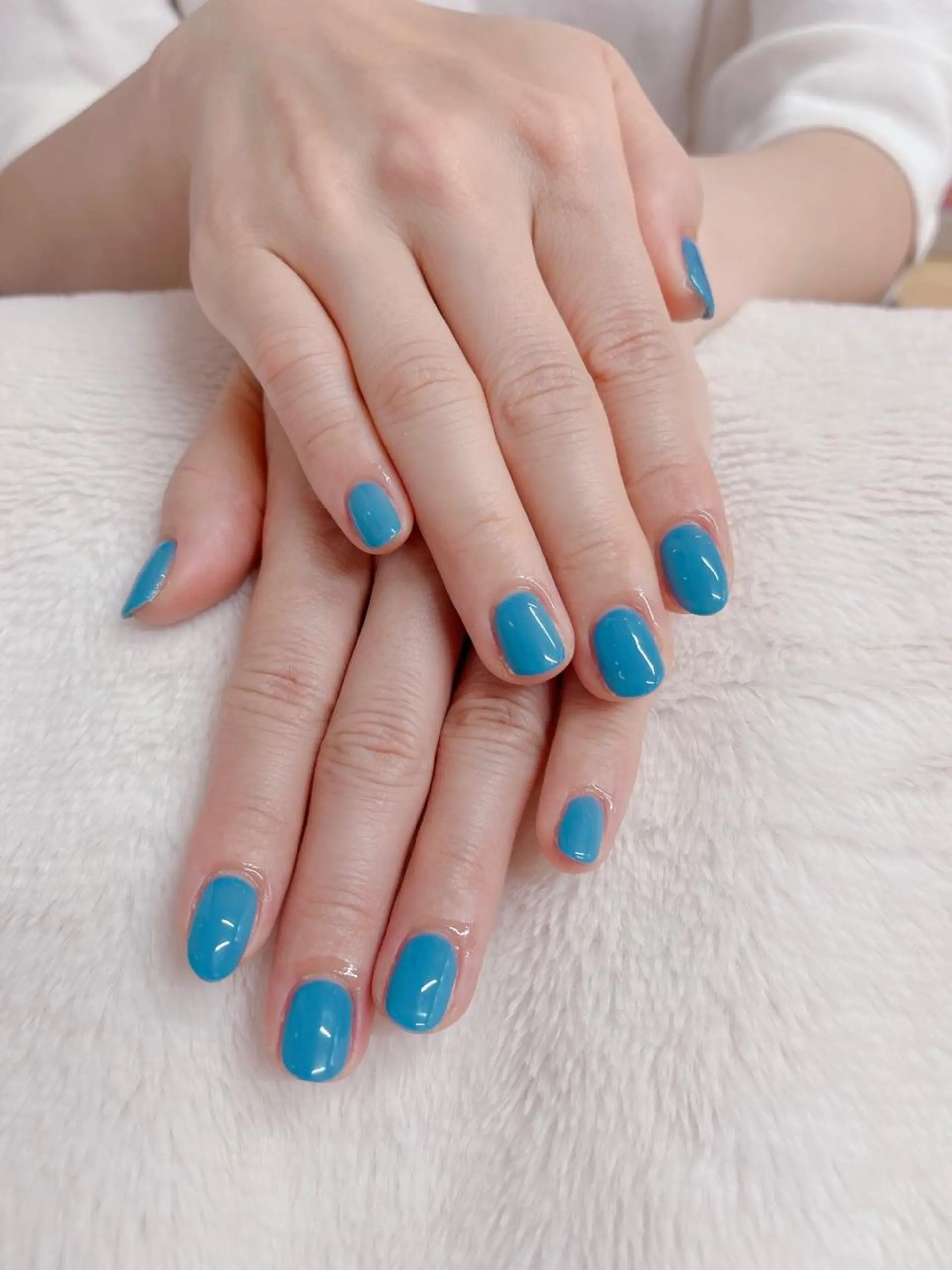 ネイル ワンカラーネイル ハンドネイル kaenail 瑞江のネイルデザイン