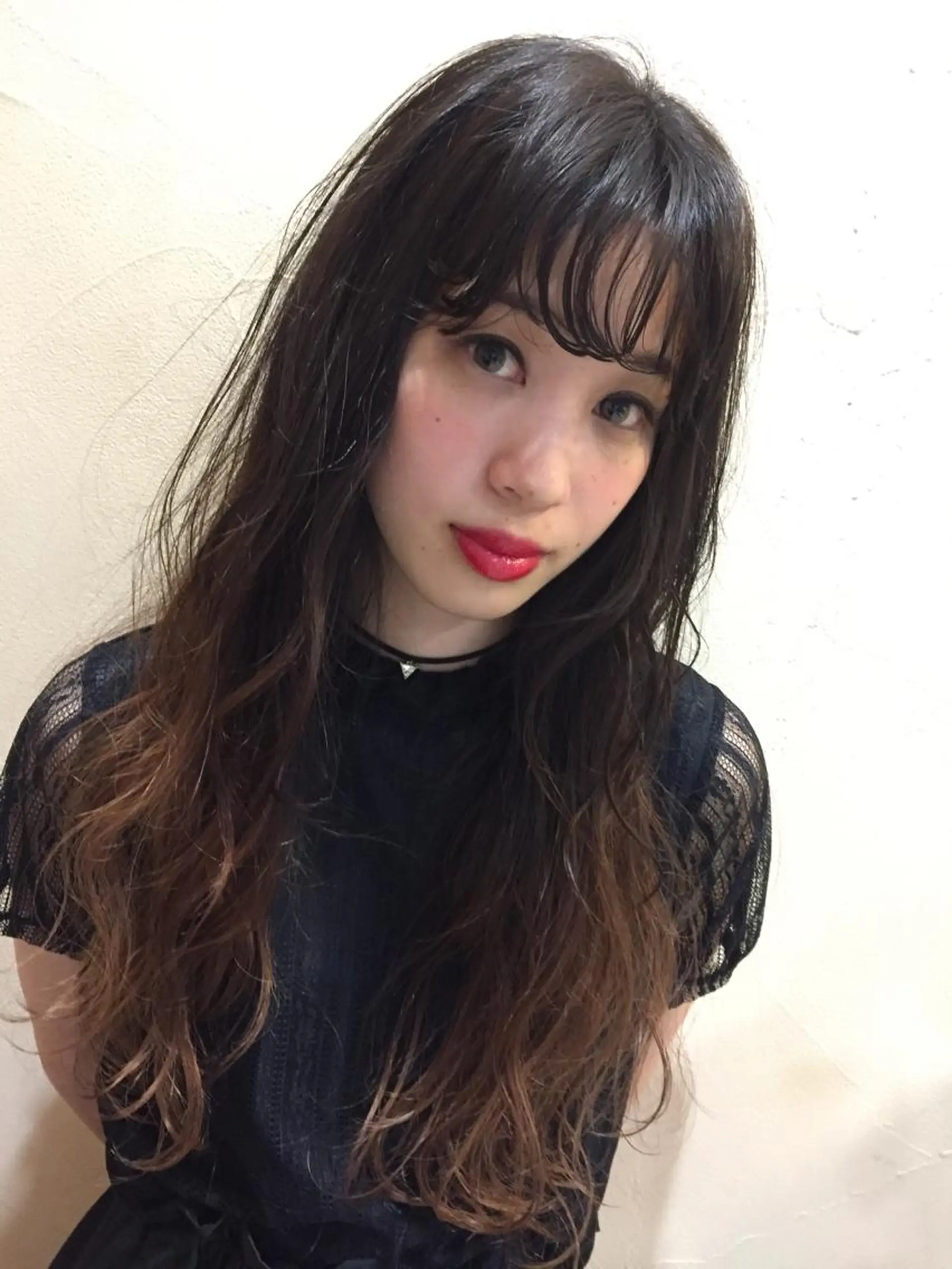 ロング カラー ヘアカラー トリートメント Ash中目黒店 榊間茜のヘアスタイル