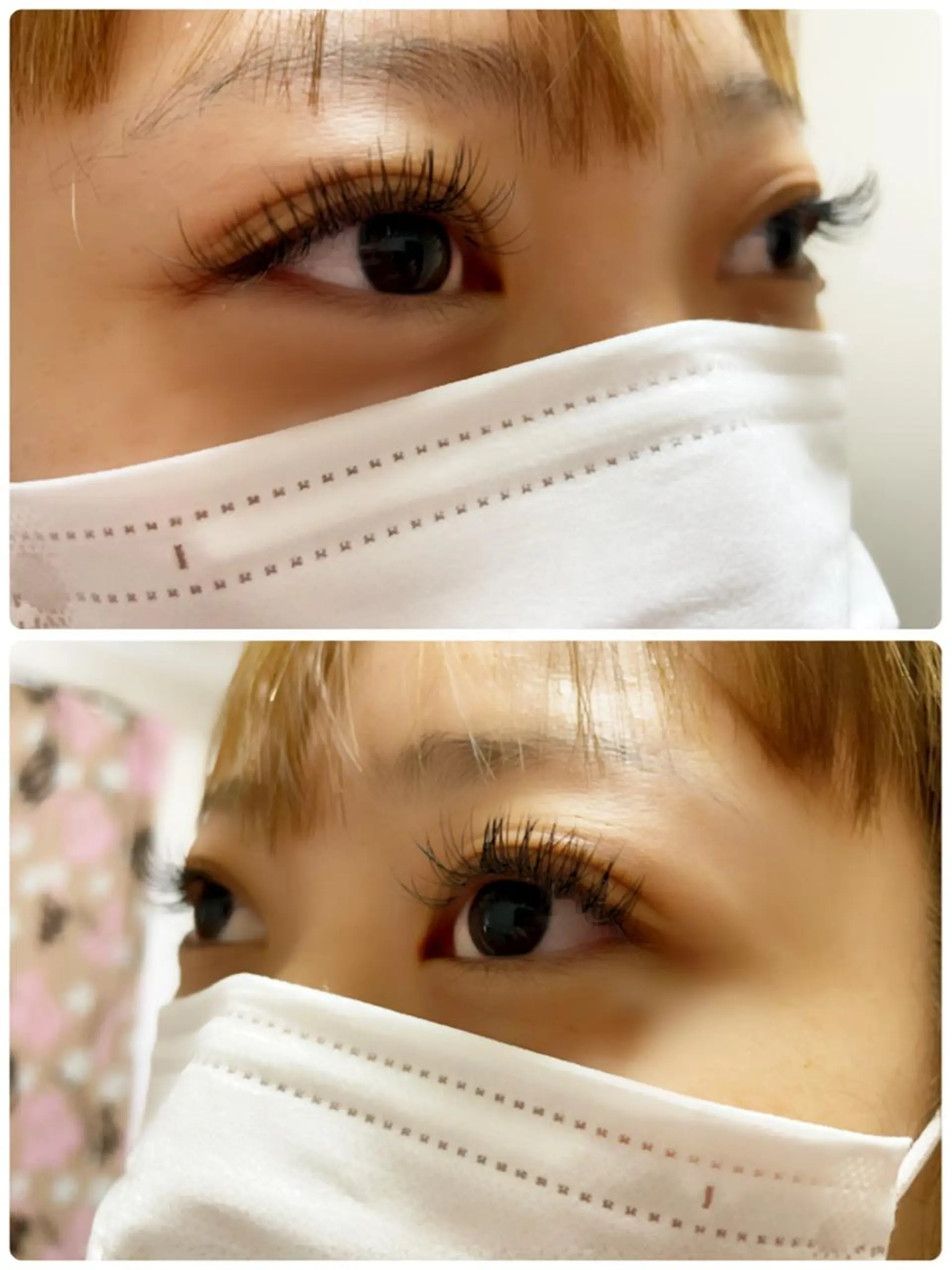 マツエク・マツパ フラットラッシュ ボリュームラッシュ salonde CHANELのマツエク・マツパデザイン