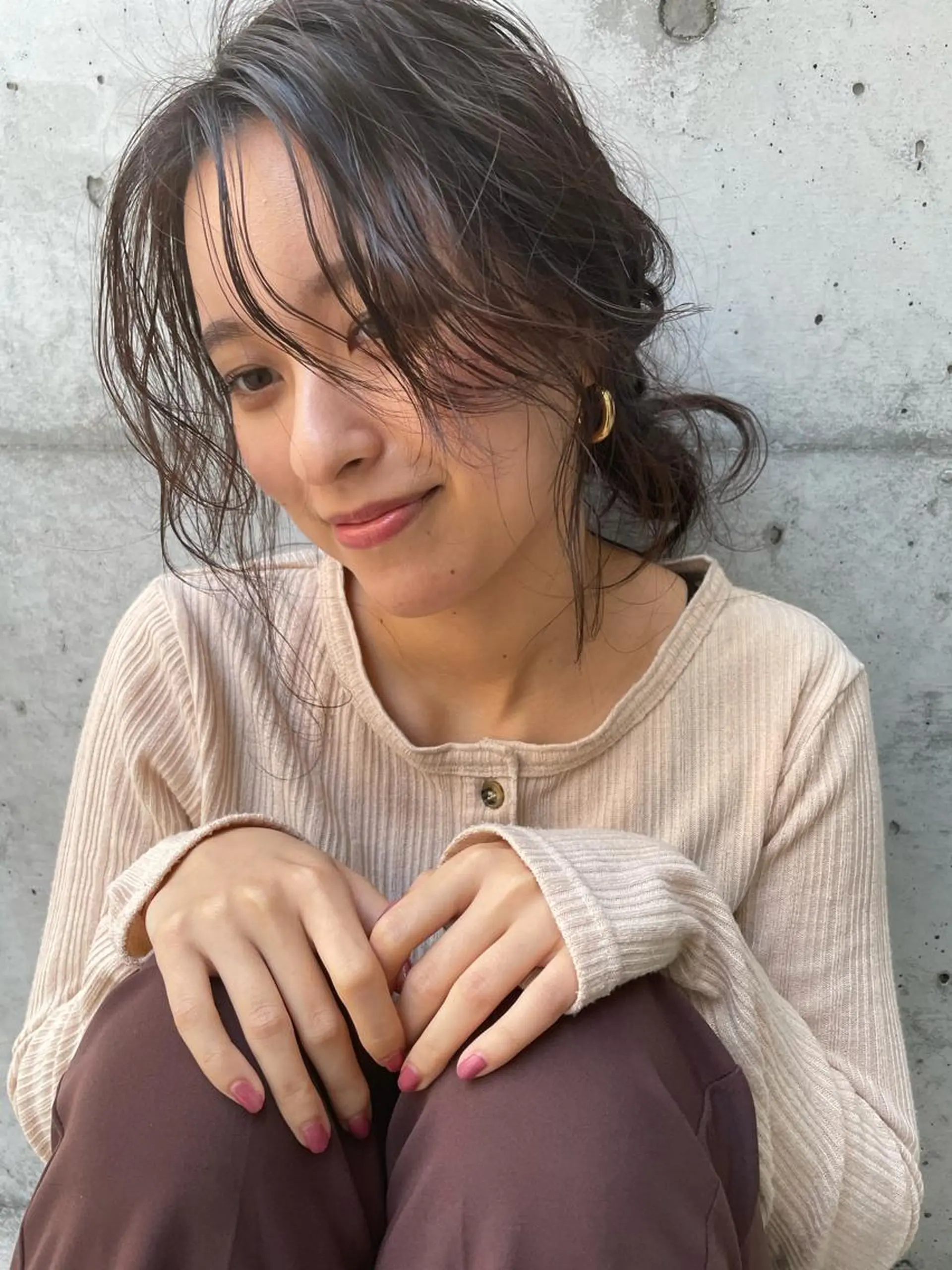 ロング カラー ヘアアレンジ Musiiik ホンダリサコのヘアスタイル