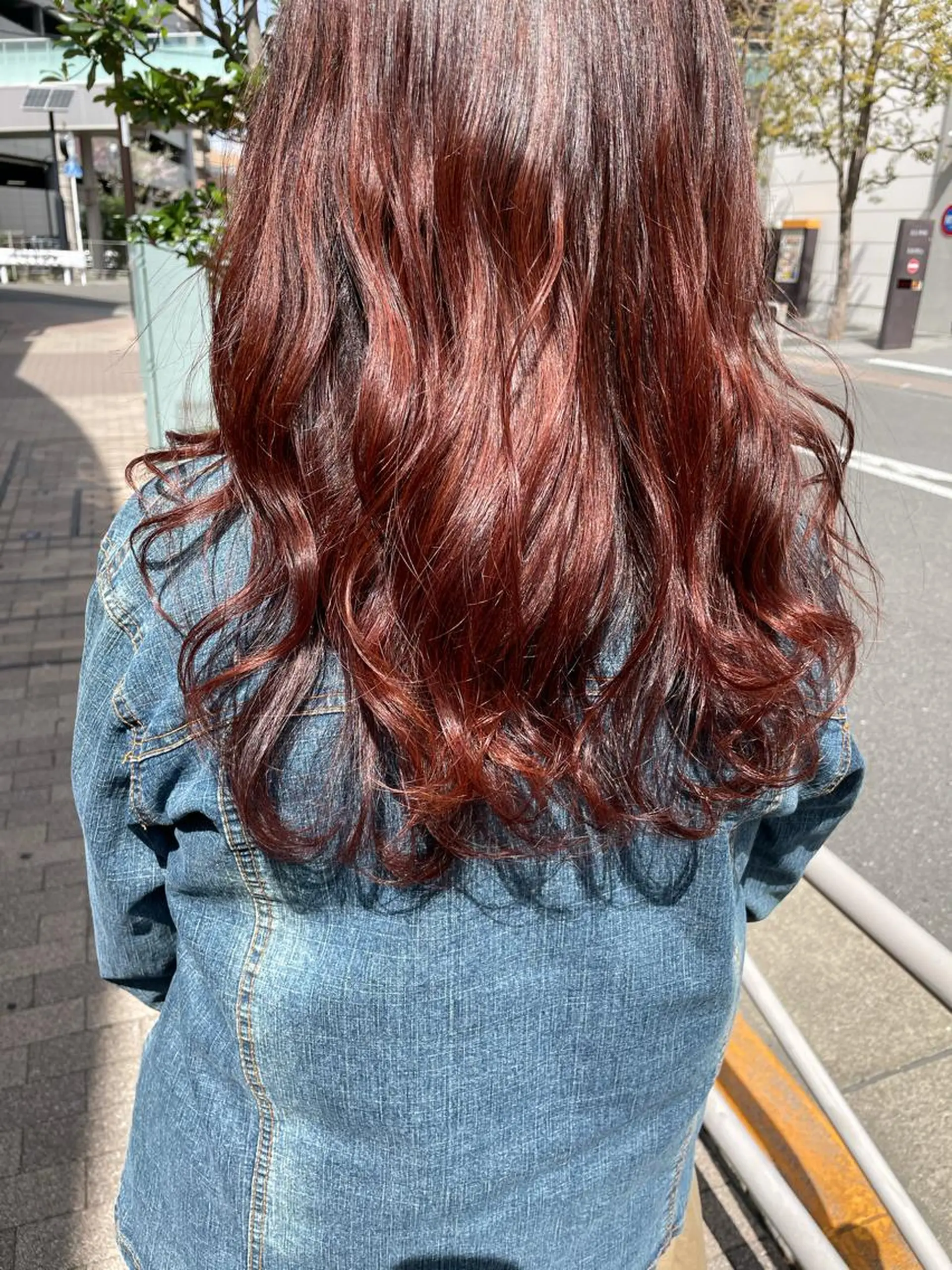 ロング カット ヘアカラー トリートメント N° jillva 腰山 菜々美のヘアスタイル