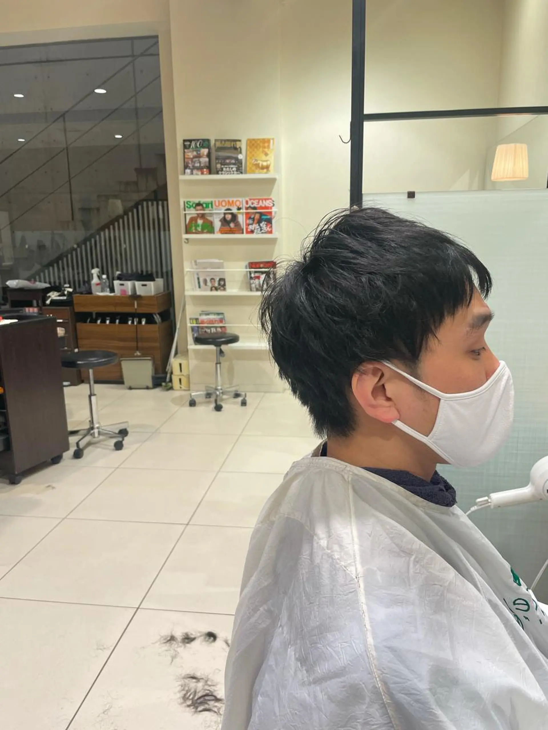ショート メンズ ショートレイヤー レイヤーカット ショートヘア 髙田 千華 レディースカットのヘアスタイル