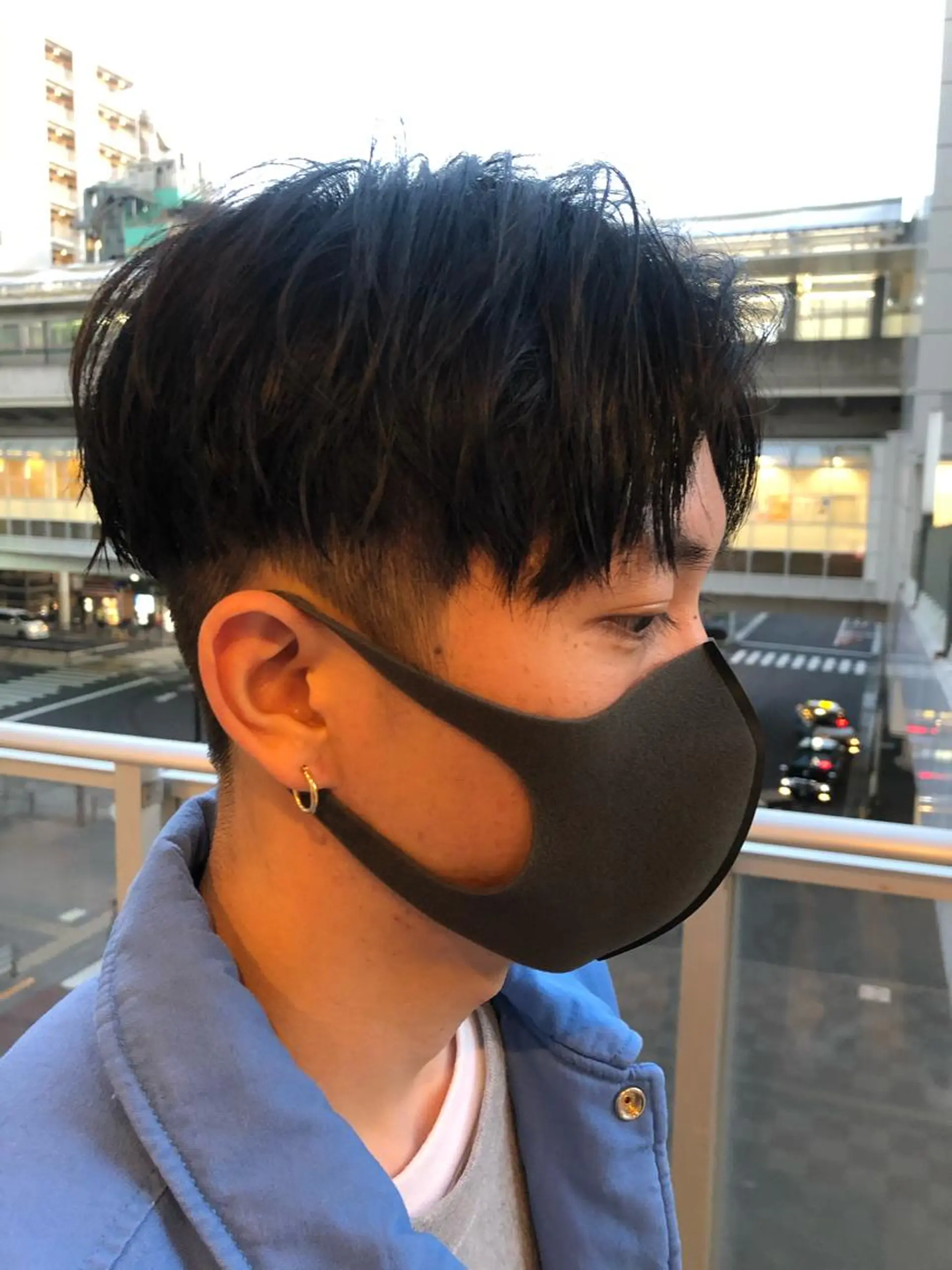 ショート ヘアアレンジ メンズ 美容室sand 横浜のヘアスタイル