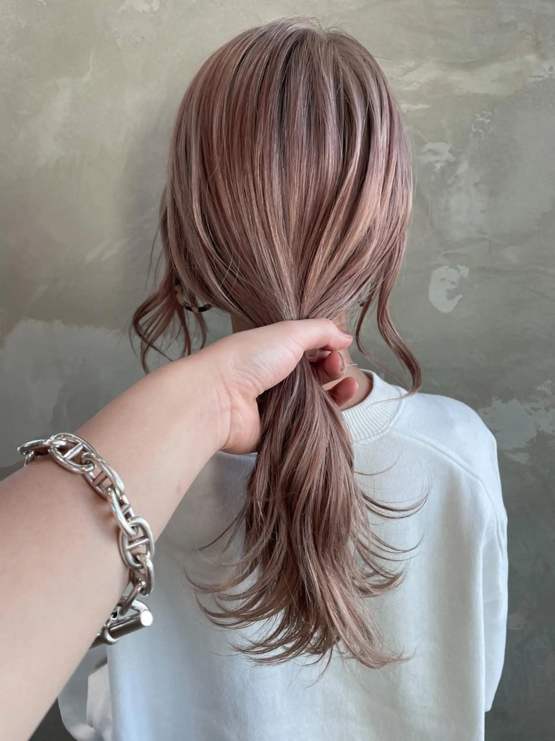 セミロング カット ヘアカラー トリートメント HAVANA MIZUKIのヘアスタイル