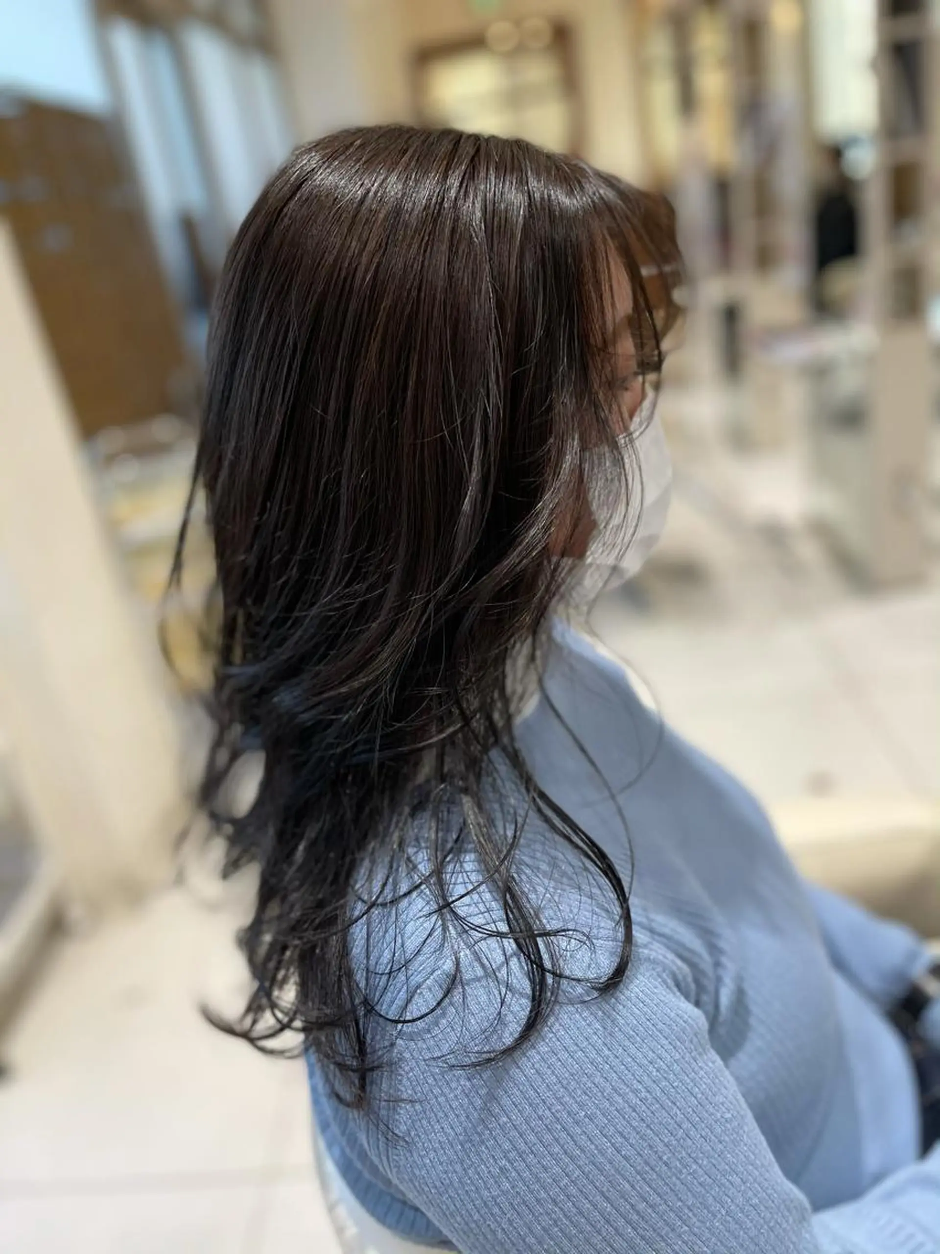 ロング 柏本 果菜のヘアスタイル
