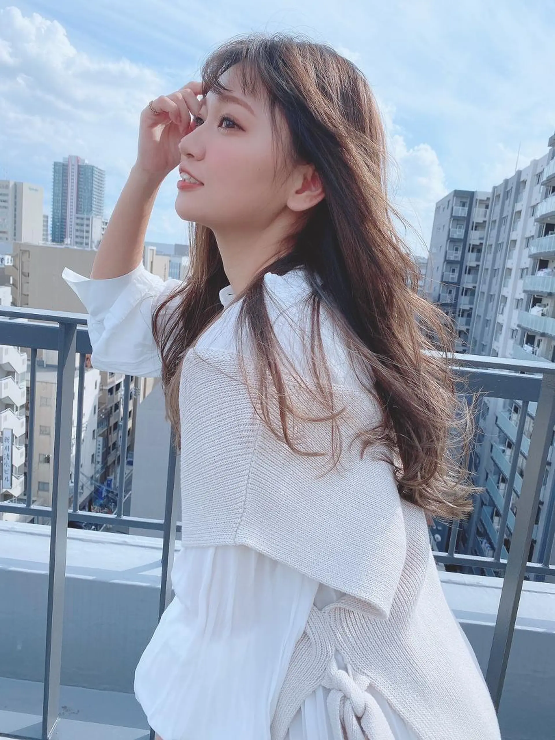 ロング カラー 透明感カラー イルミナカラー トリートメント ⭐️Shelter by TOKYO⭐️のヘアスタイル