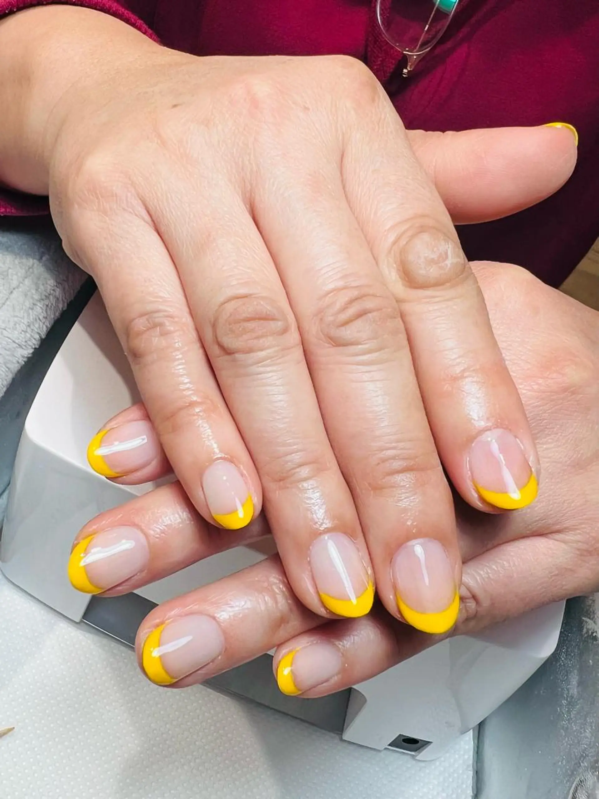 ネイル フレンチネイル bijou nails所属・bijou nails 蓮のネイルデザイン