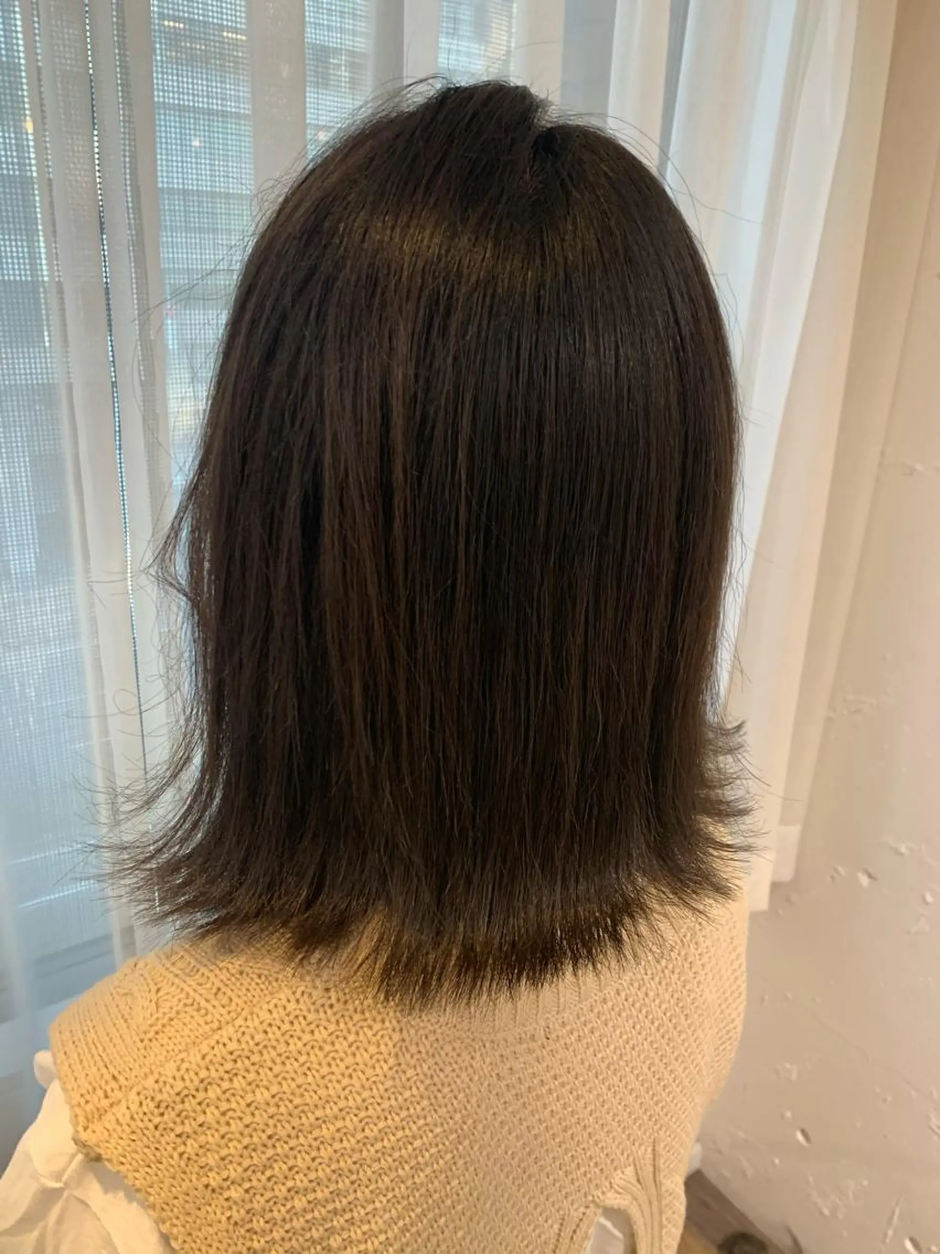 ミディアム GO TODAY  SHAIR SALON 梅田NU茶屋町店所属・田中成美/レイヤー カット/透明感カラーのヘアスタイル