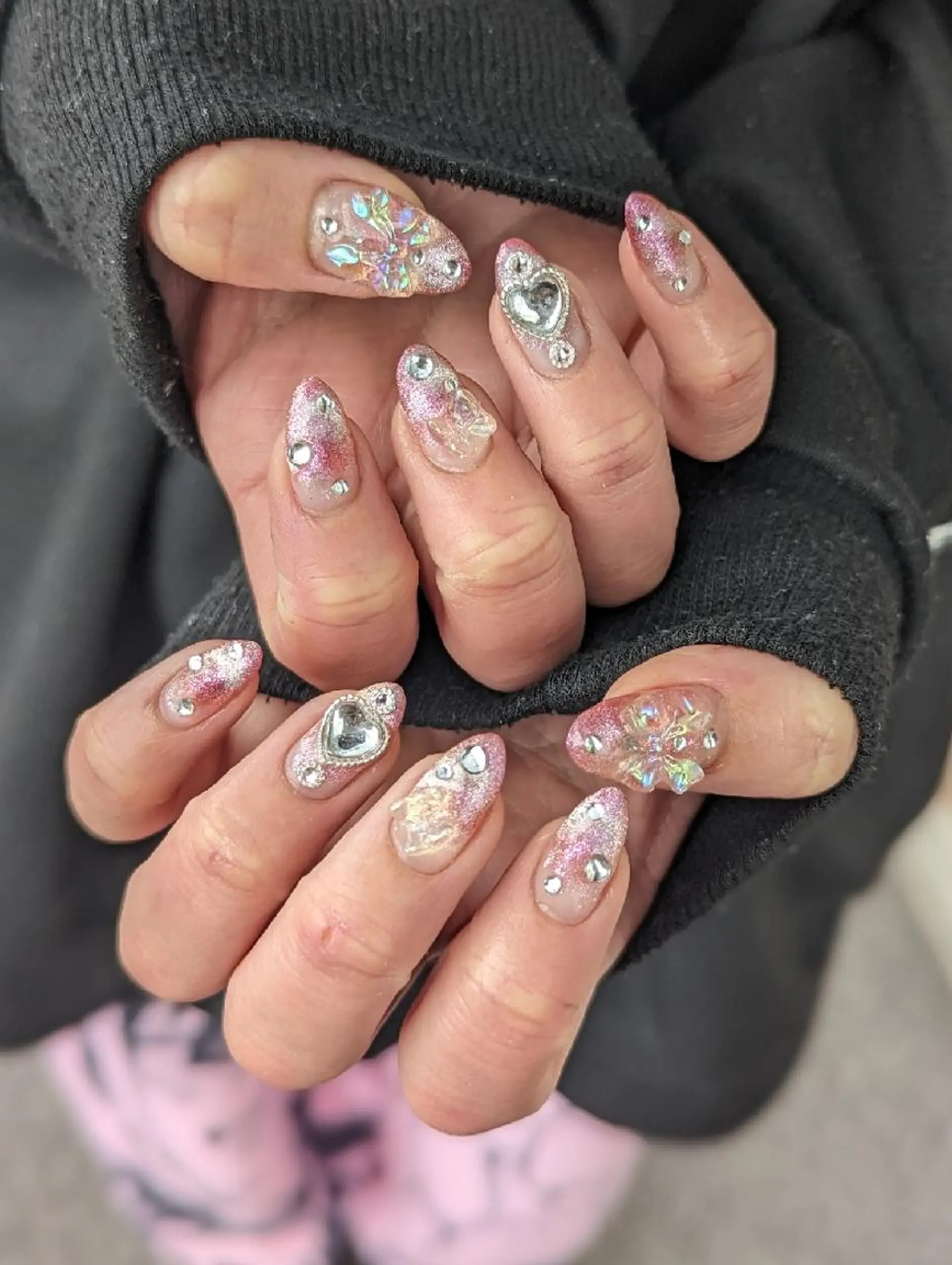 ネイル マグネットネイル ハンドネイル aycnail 　Ayakaのネイルデザイン