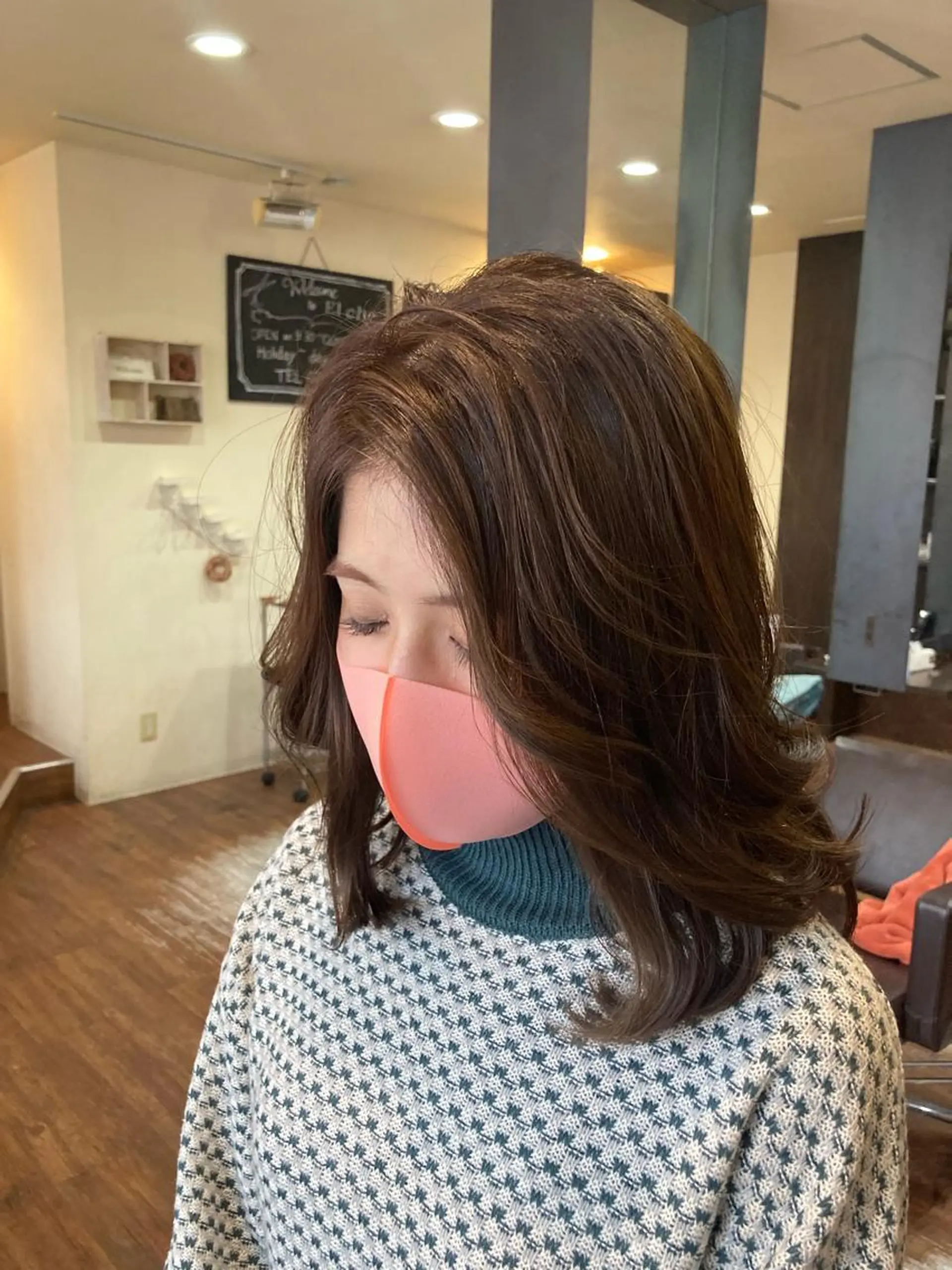 セミロング レイヤーカット パーマが得意な【最高 悠斗】のヘアスタイル