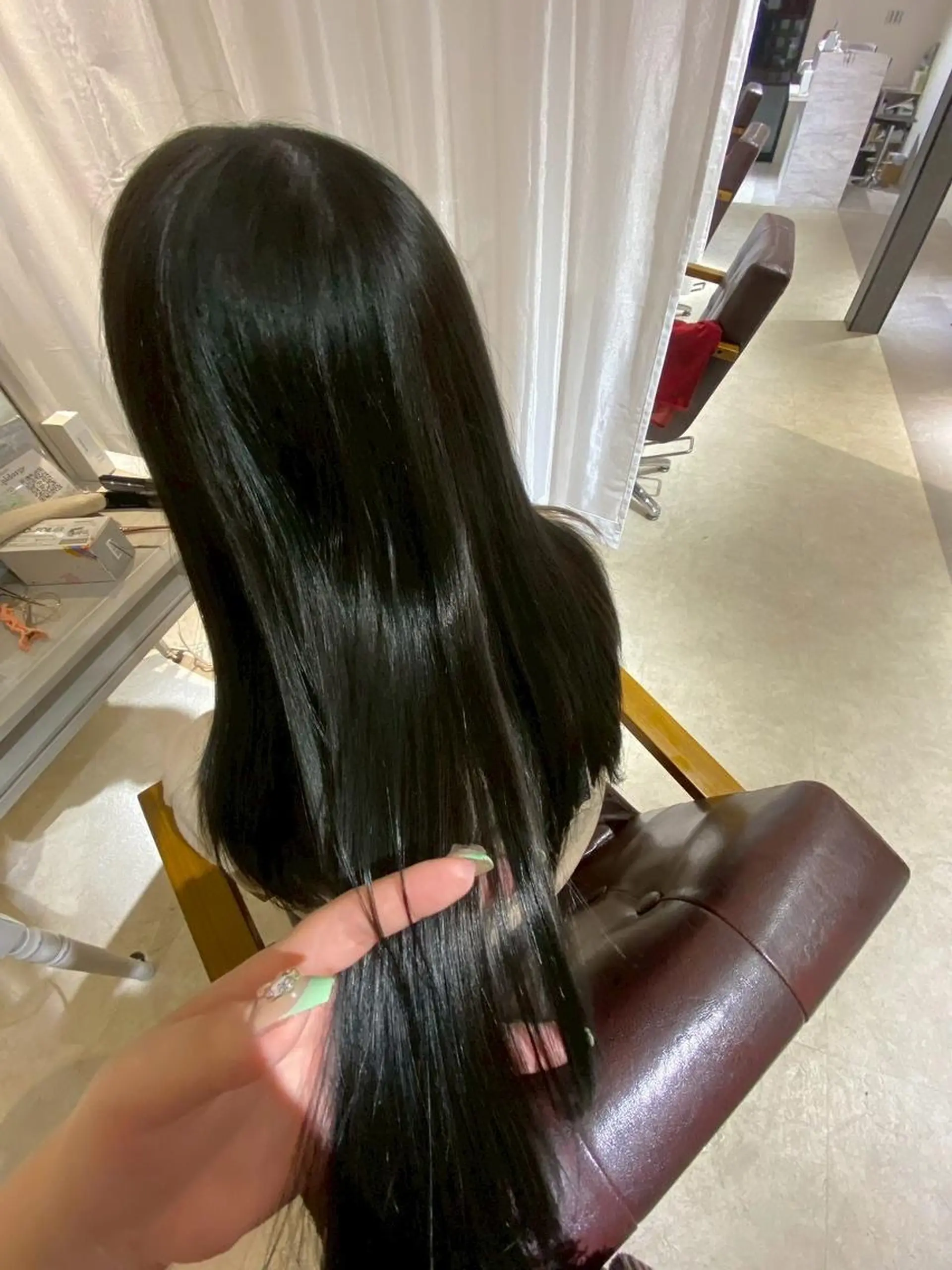 ロング カラー カット ヘアカラー 🎀 マエカワ ユウリ 🎀のヘアスタイル
