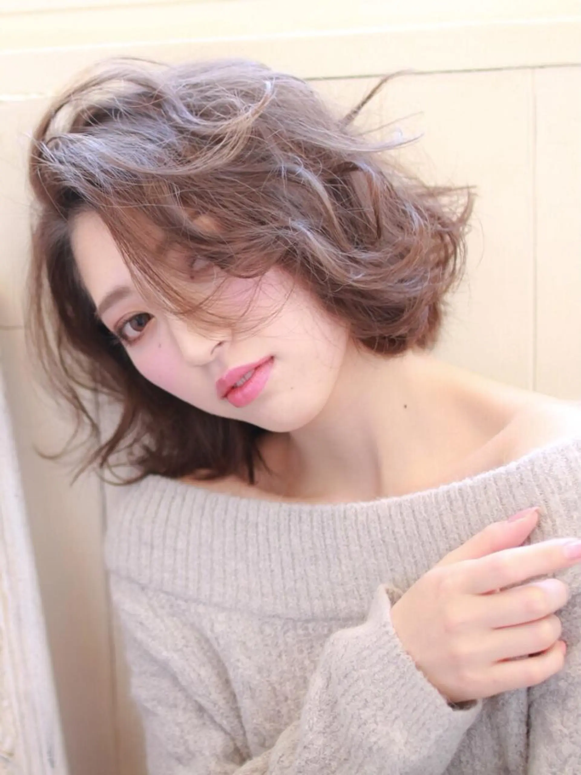 ミディアム カット ヘアカラー トリートメント RIZE HAIR SUNNY所属・RIZE HAIR SUNNY 竹ノ塚店のヘアスタイル