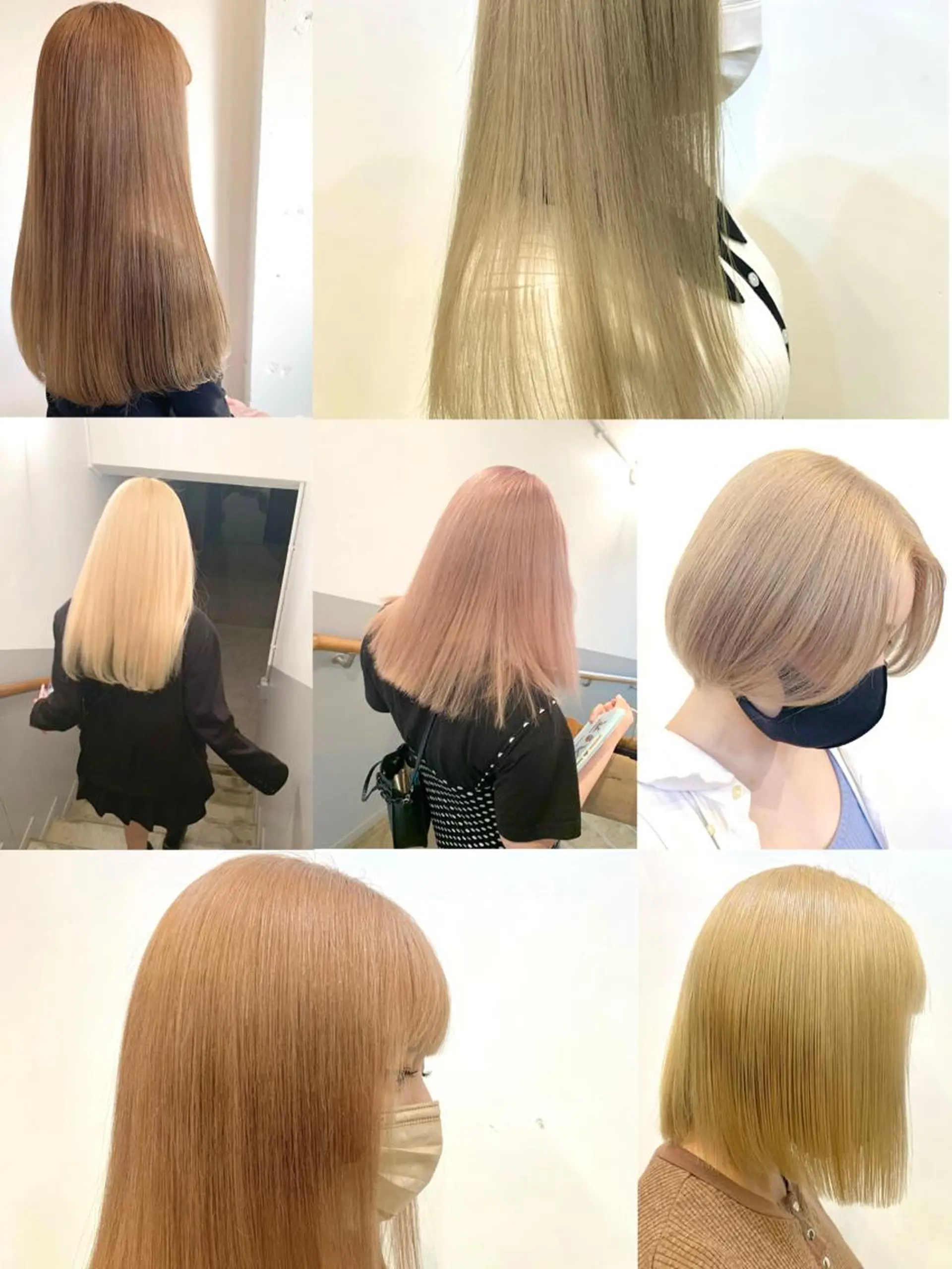 ロング カラー ヘアアレンジ ヘアカラー トリートメント ヘアセット 🎀暖色カラー🎀 yurika♡のヘアスタイル