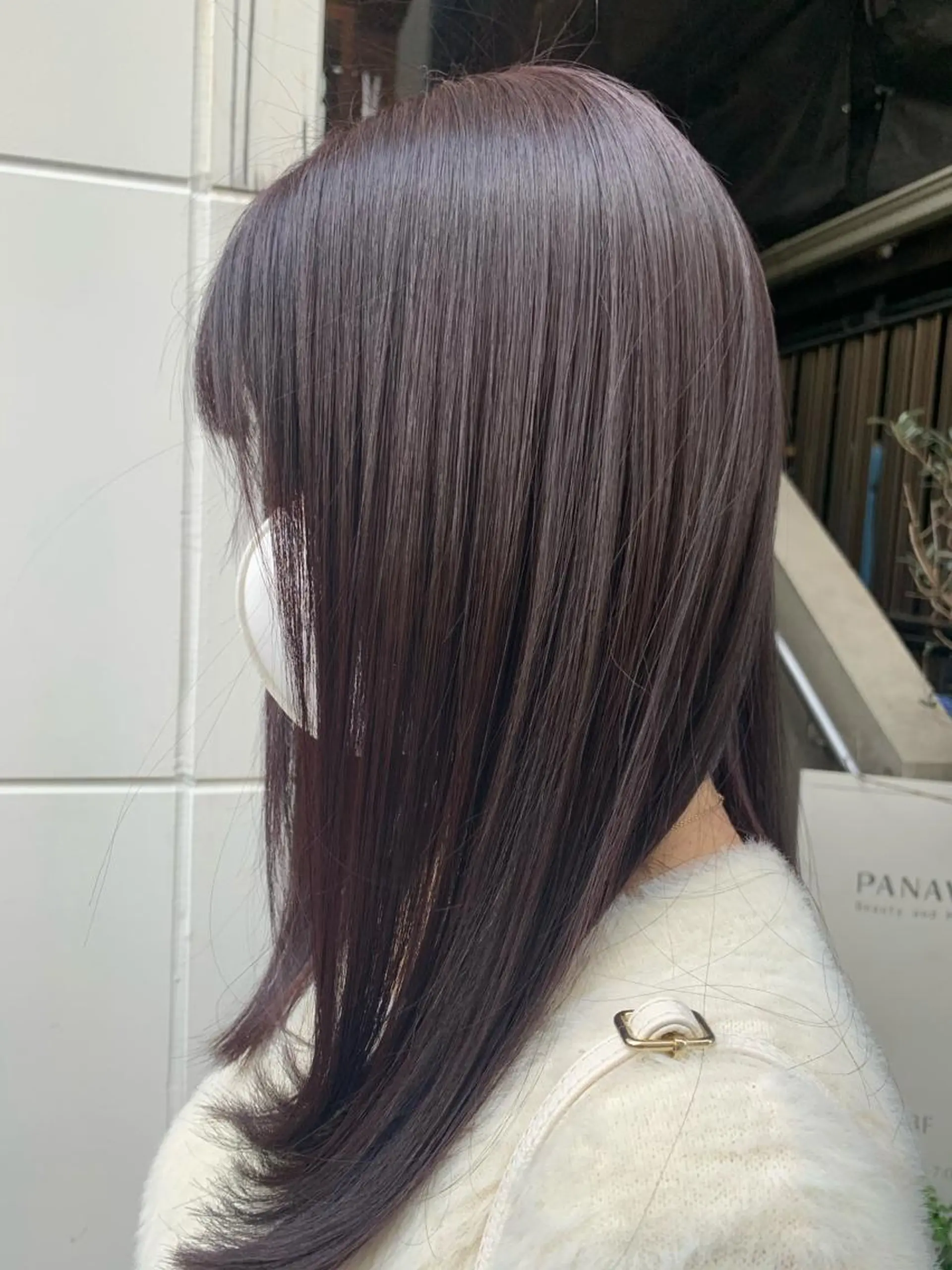 ロング カラー 乾かすだけでサラ艶に /髪質改善西村涼太のヘアスタイル