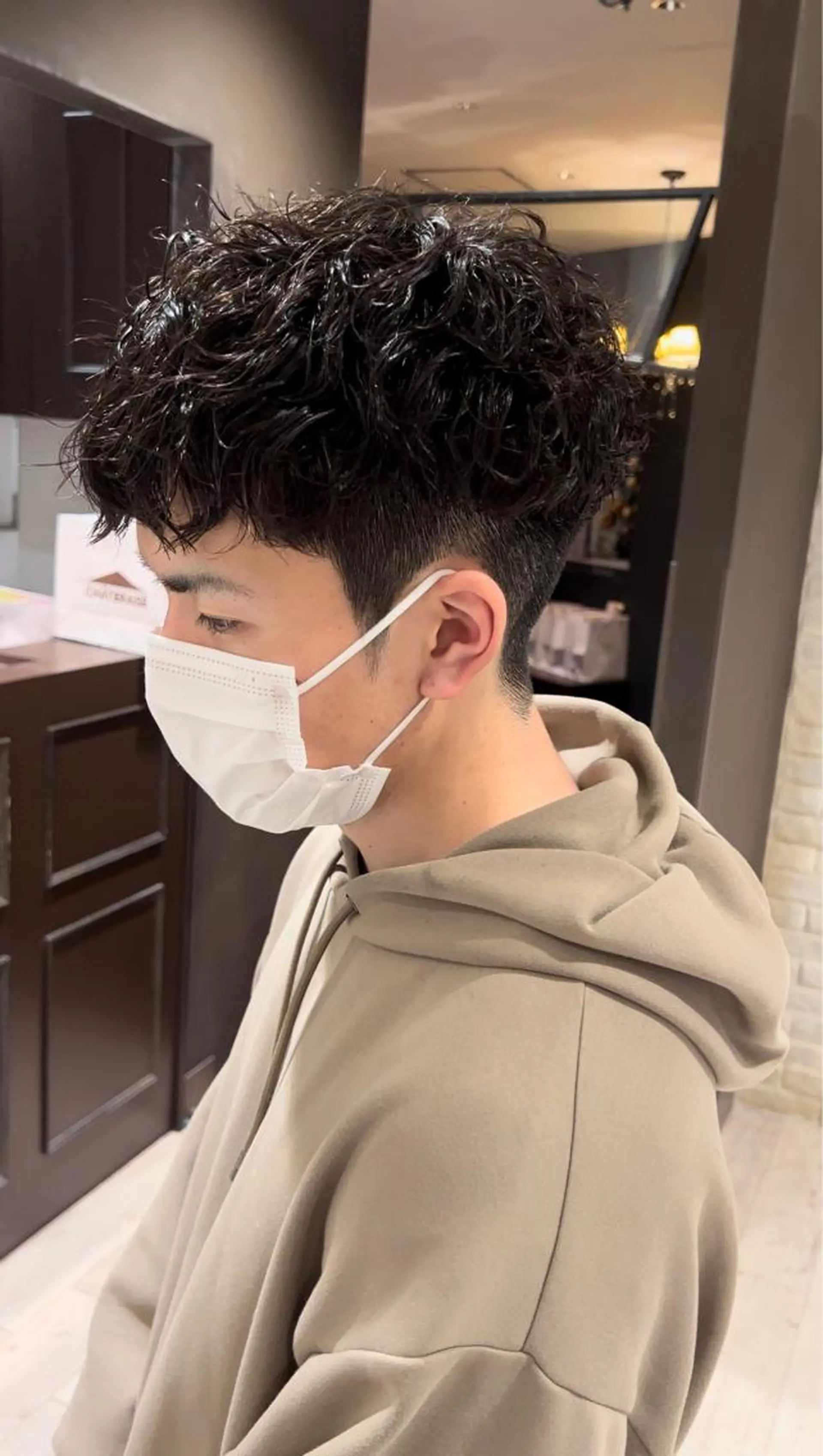 ショート パーマ メンズ 【メンズ特化美容師】 🐍NAO🐍のヘアスタイル