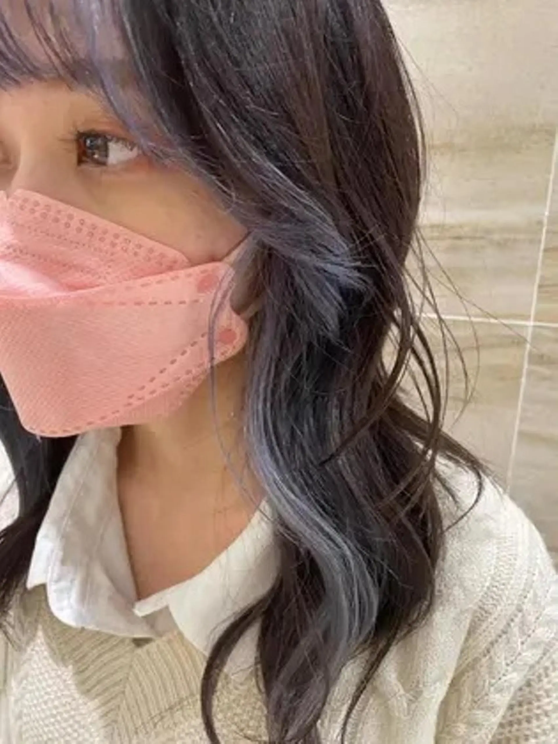 ミディアム ヘアカラー Niina→ anan AVEDAのヘアスタイル