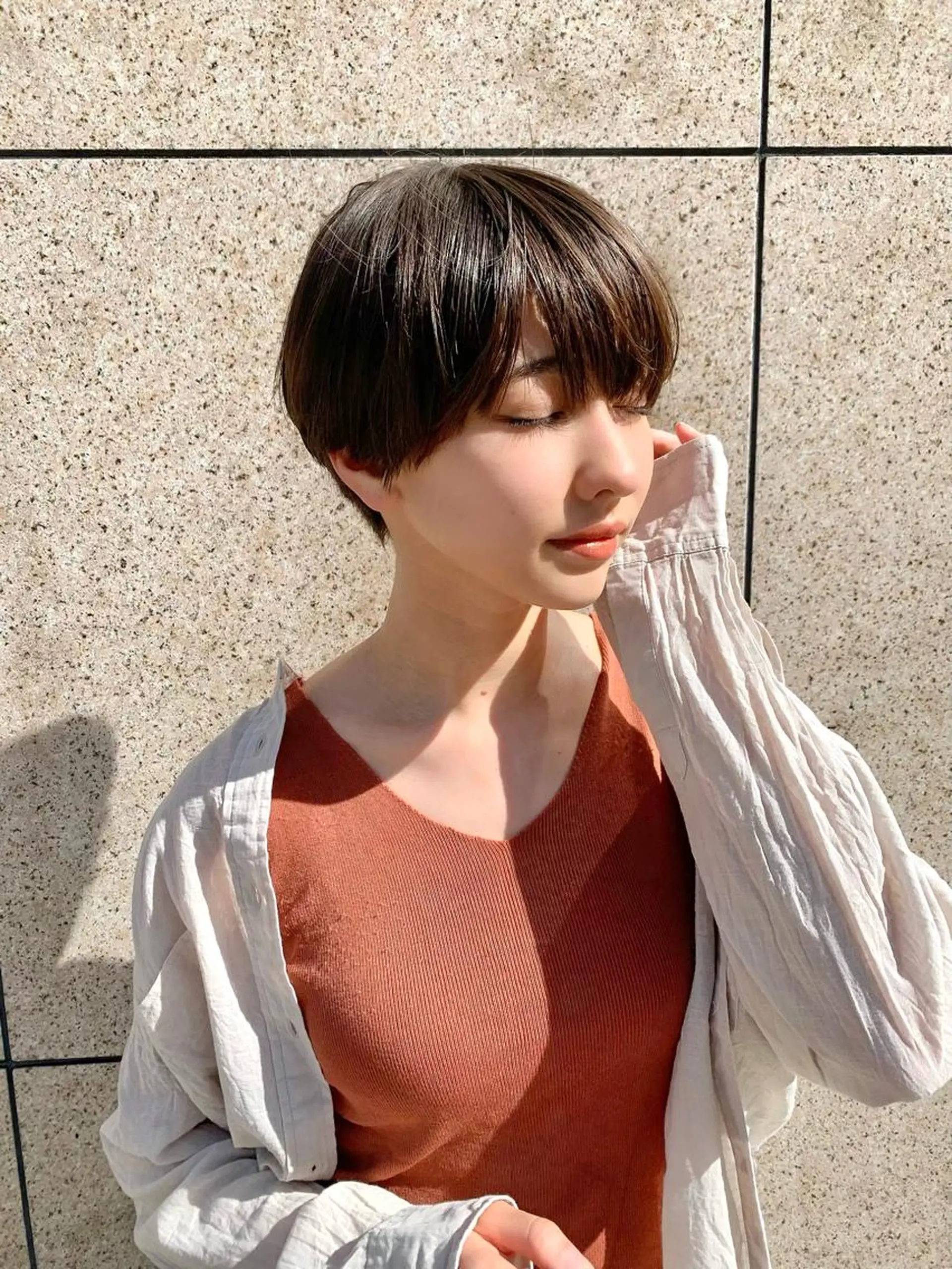 ショート カット ヘアカラー NEHAN所属・貴方以上に貴方の髪を 想う🌕野口昴夢のヘアスタイル