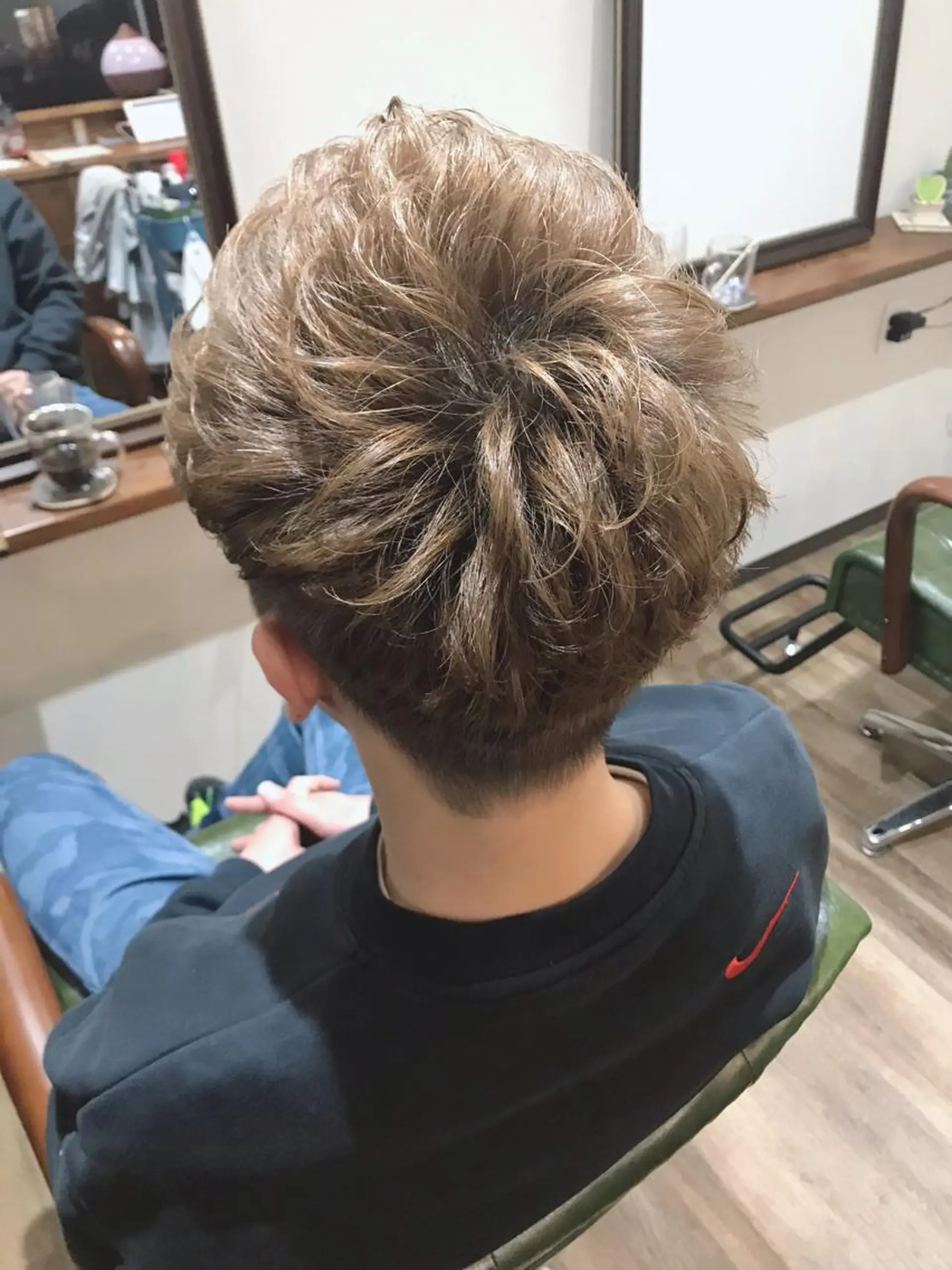 ショート パーマ メンズ メンズパーマ カット パーマ トリートメント Rug Relief所属・Rug Relief 吉田のヘアスタイル
