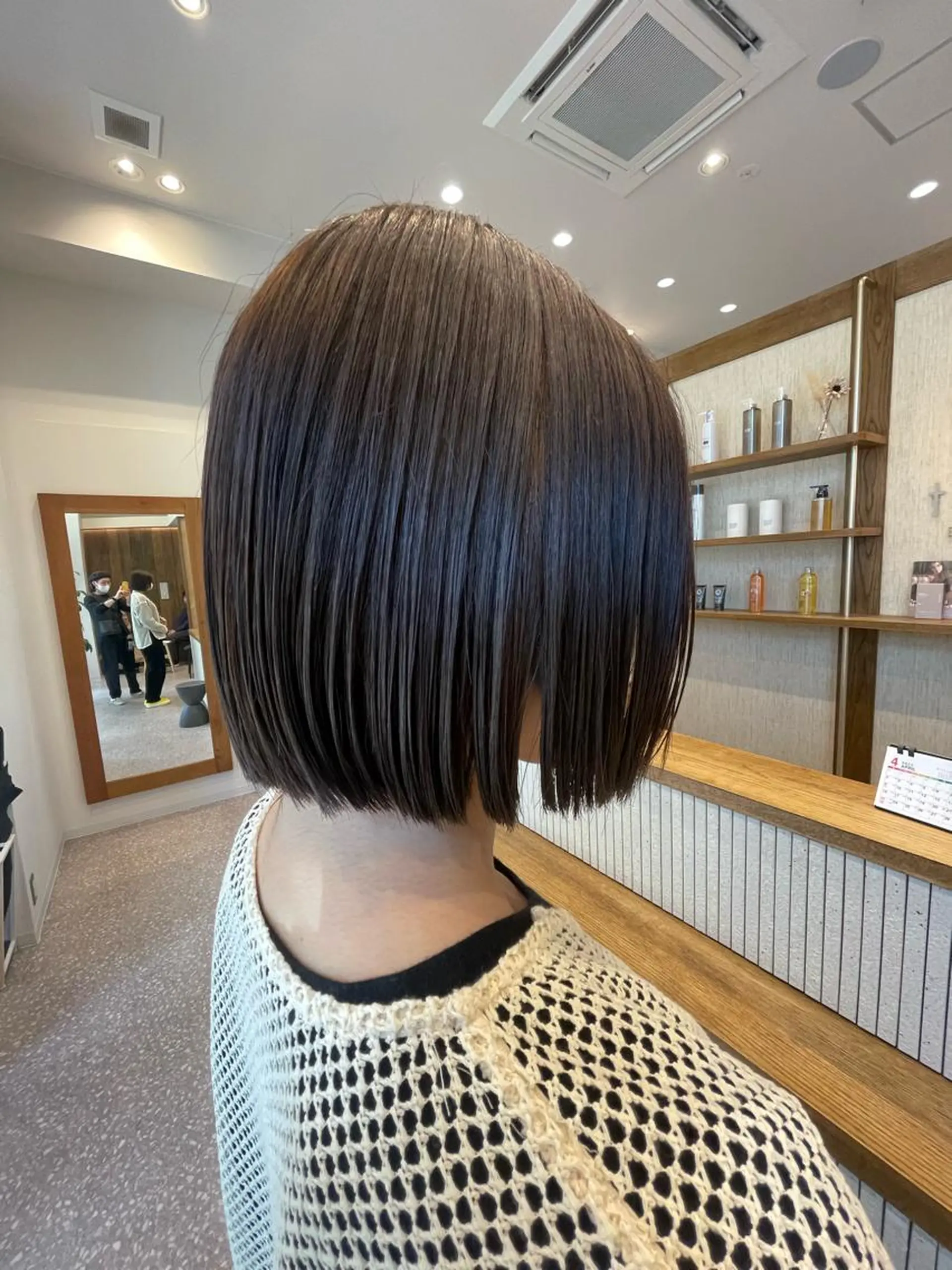 ショート カット 荒木 理緒のヘアスタイル