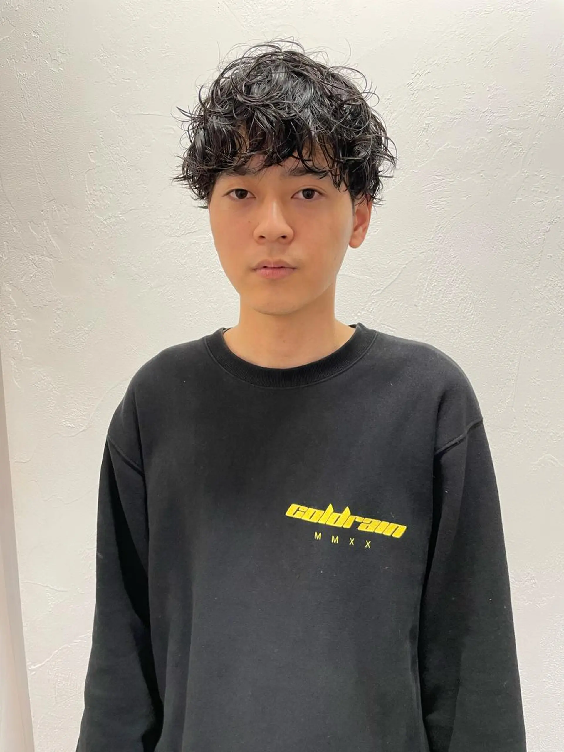 ショート パーマ ヘアアレンジ メンズ カット パーマ 林 隆平のヘアスタイル