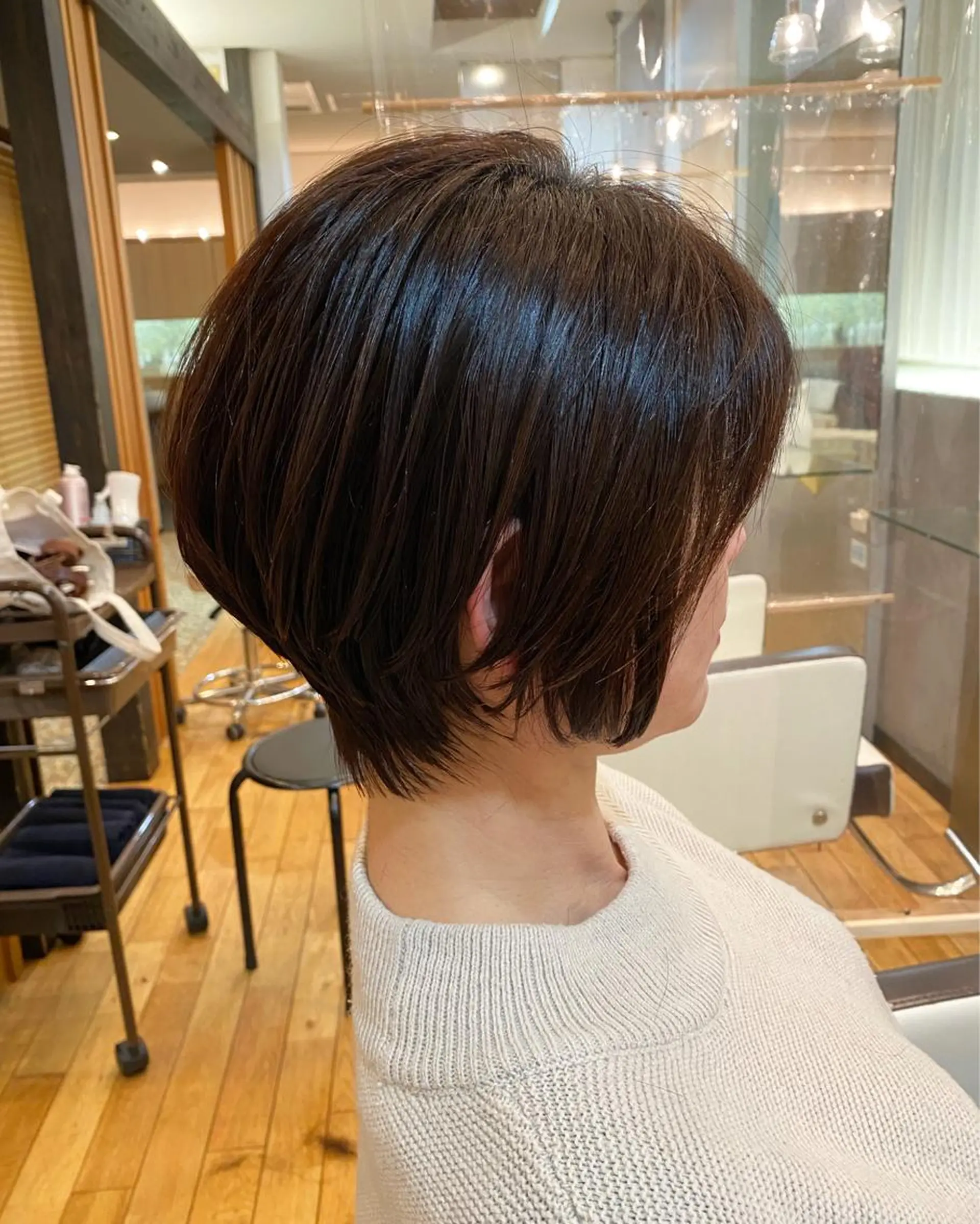 ショート カラー 🌼大人美人ショート 佐藤慎哉🌼のヘアスタイル