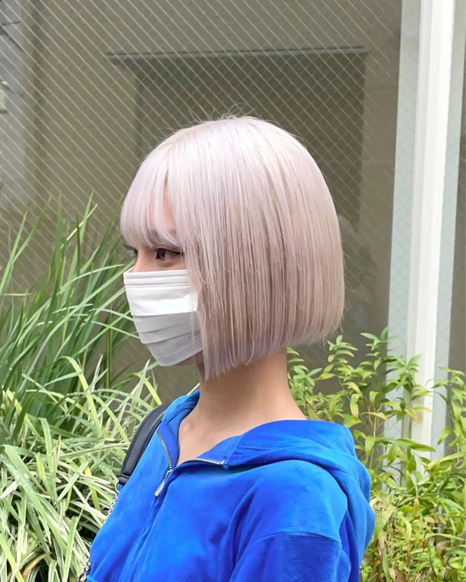 ショート カラー pizzicato pacto所属・ボルドーカラー/ワイ ンレッド/長山遼太郎のヘアスタイル