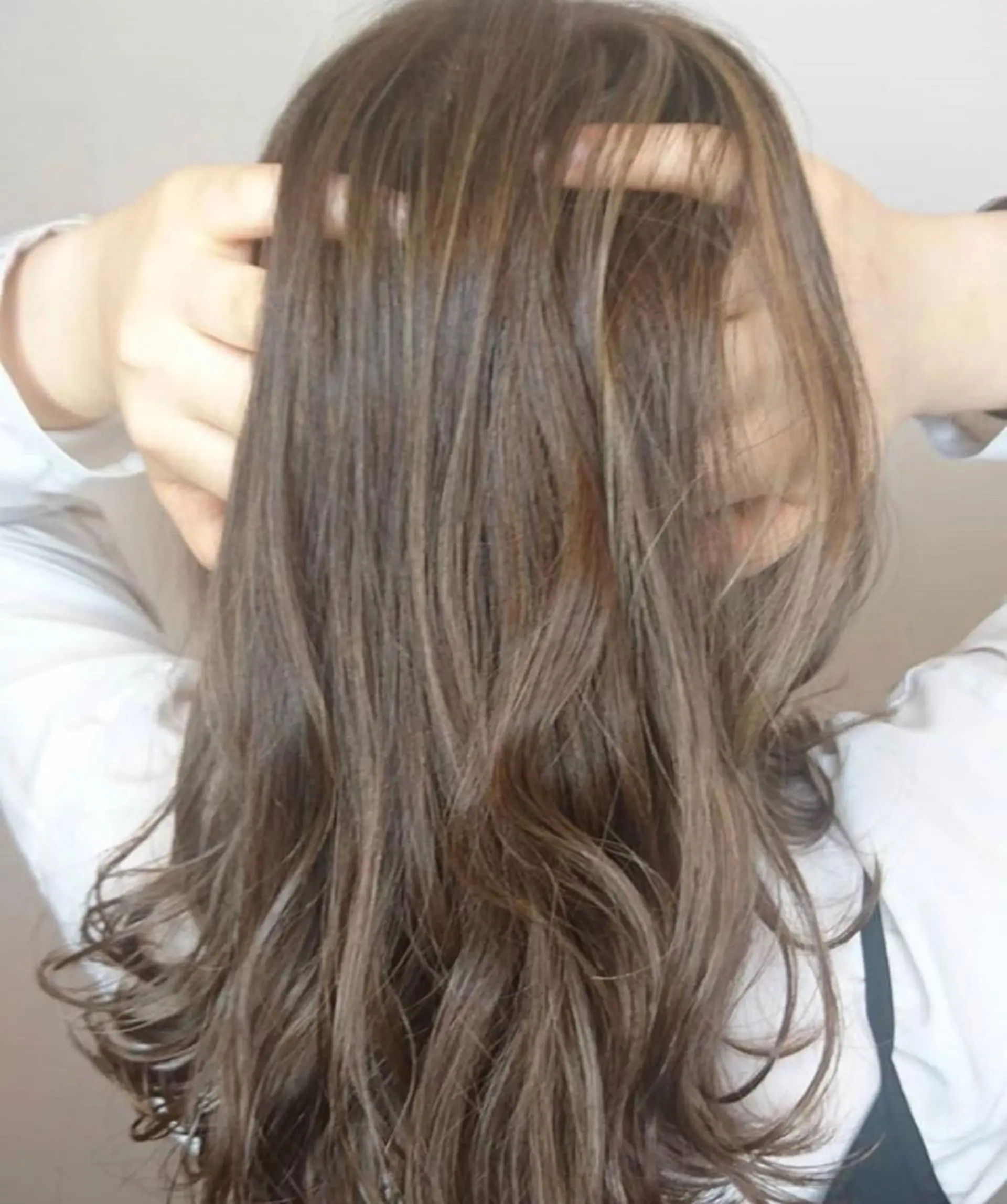 セミロング カラー カット ヘアカラー トリートメント 櫛部洸貴/ 髪質改善カラーのヘアスタイル