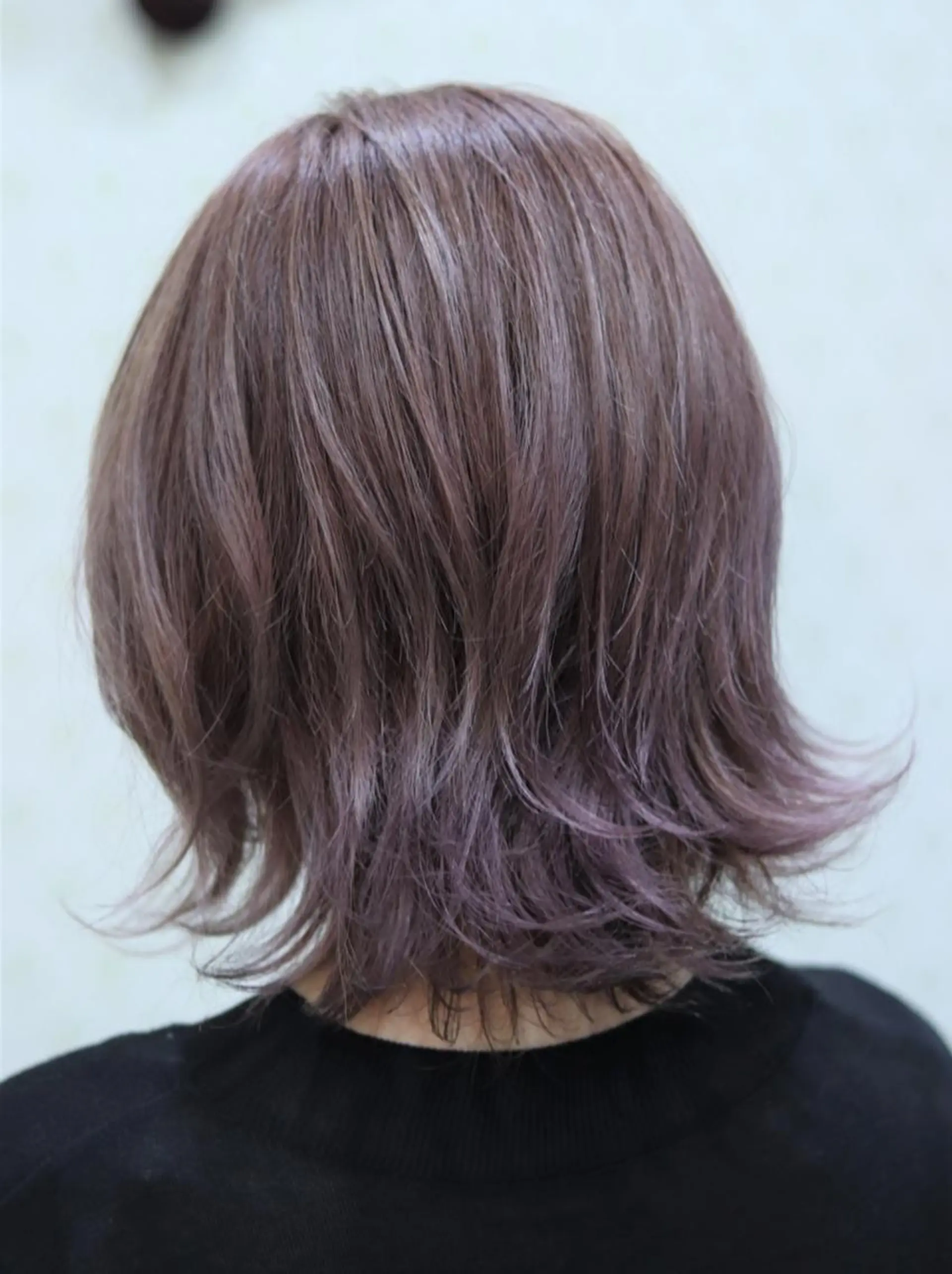 ショート カラー グレージュ ラベンダーカラー カット ヘアカラー トリートメント sato shoheiのヘアスタイル