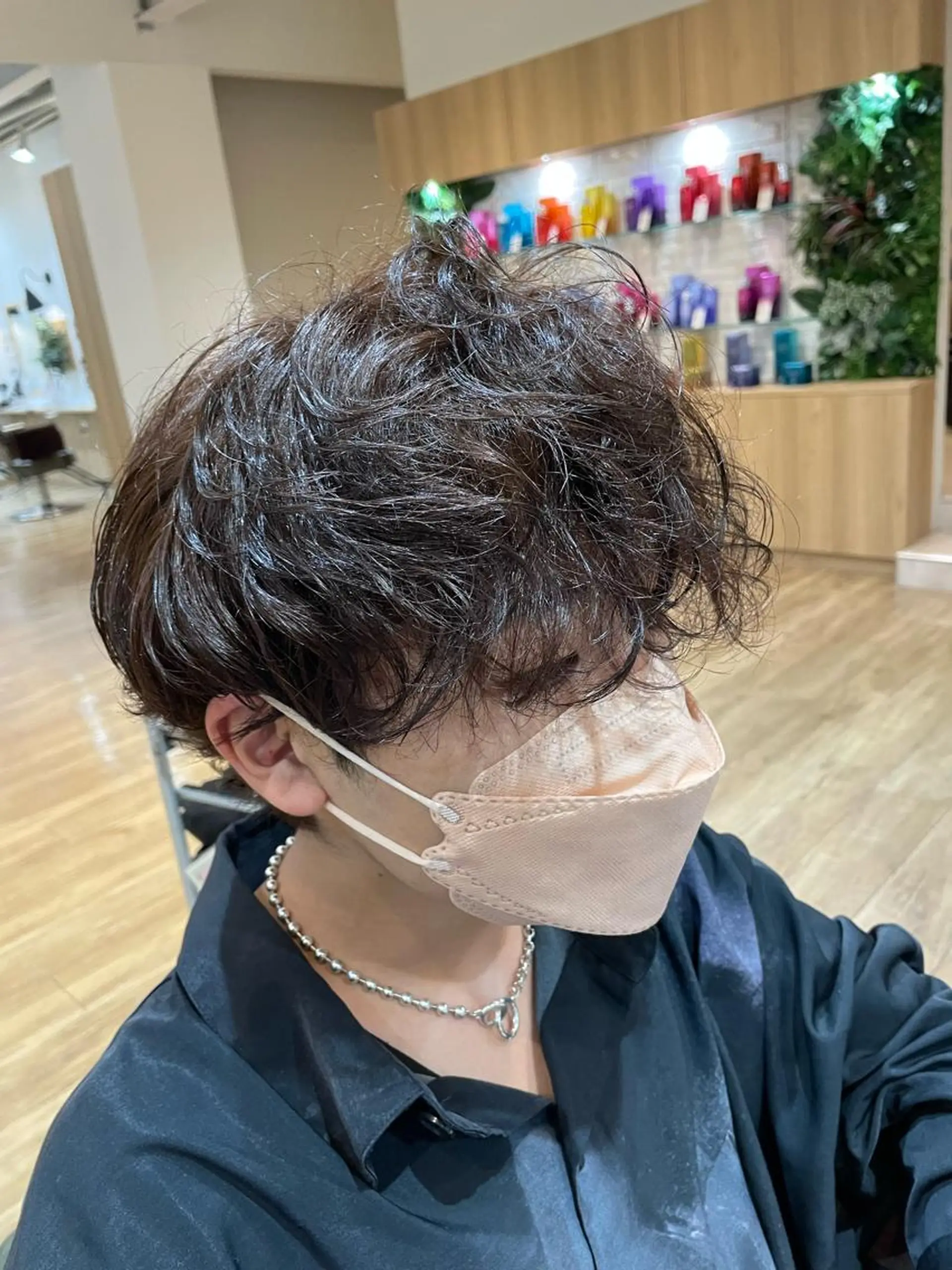 カラー ベージュカラー 透明感カラー ラベンダーカラー 木村 魁成のヘアスタイル