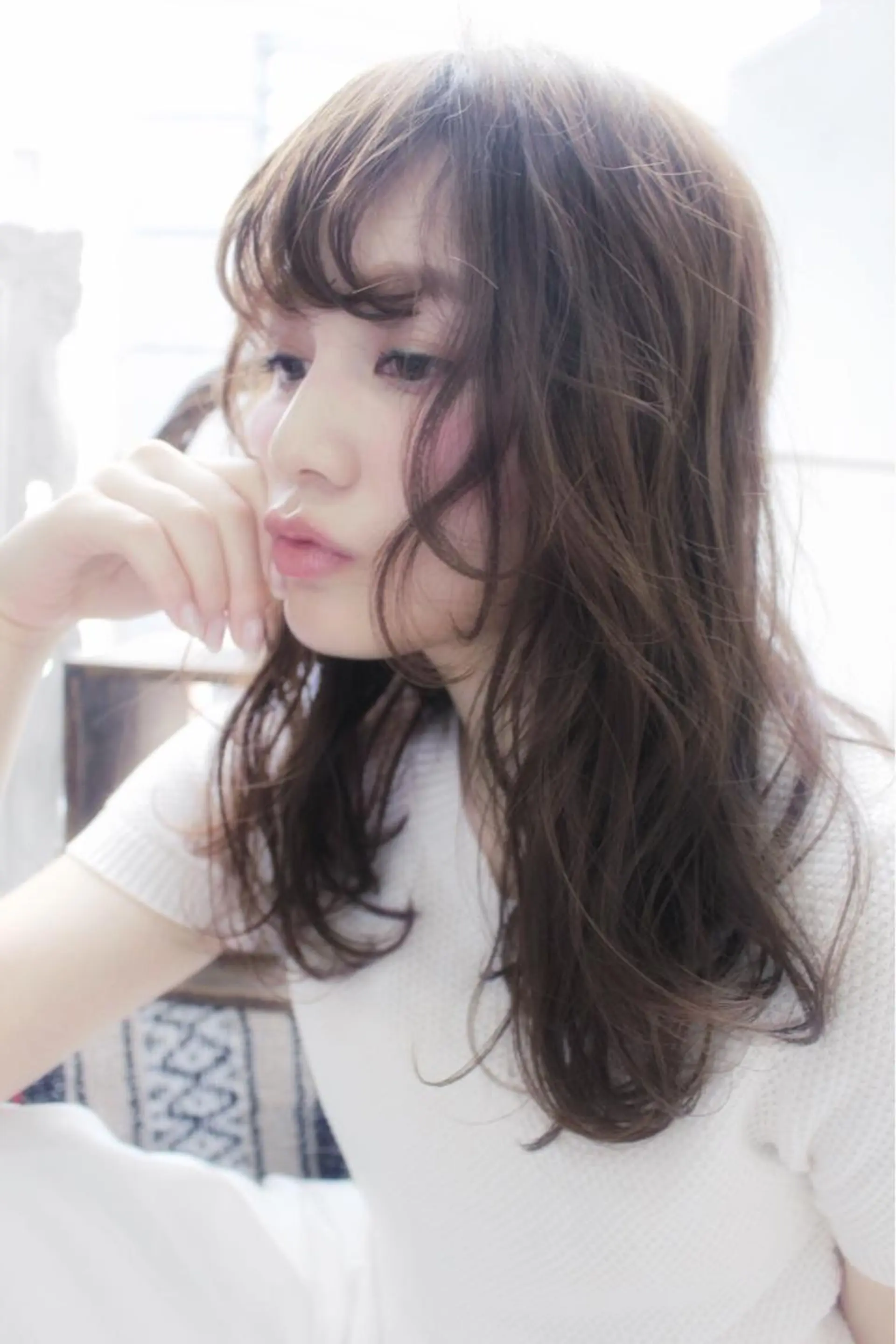 ミディアム カラー エクステの神様 ▫️原島ユウヤ▫️のヘアスタイル