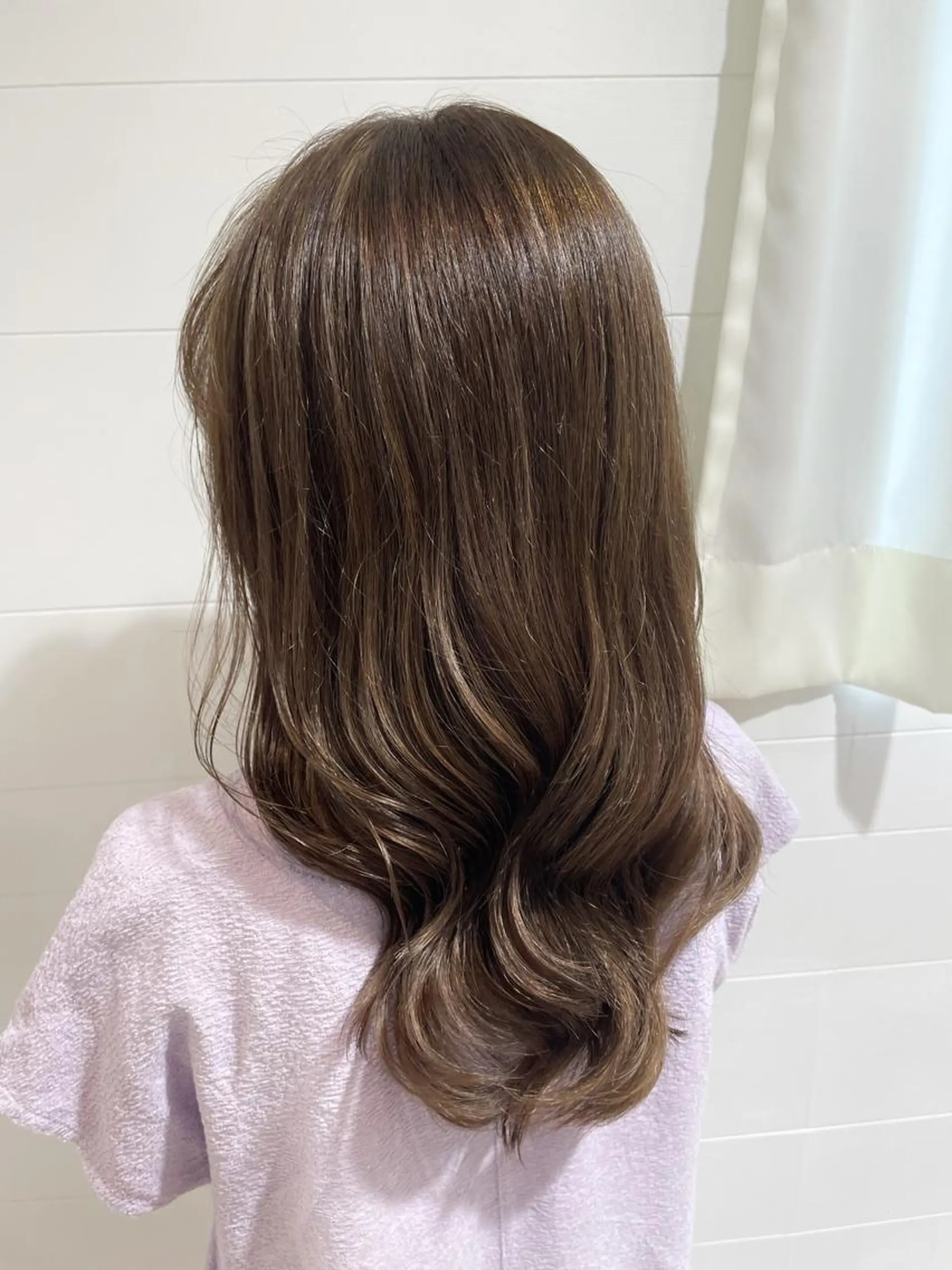 ロング カラー ヘアカラー トリートメント 🌟eyeモデル募集 しもさこ🌟のヘアスタイル