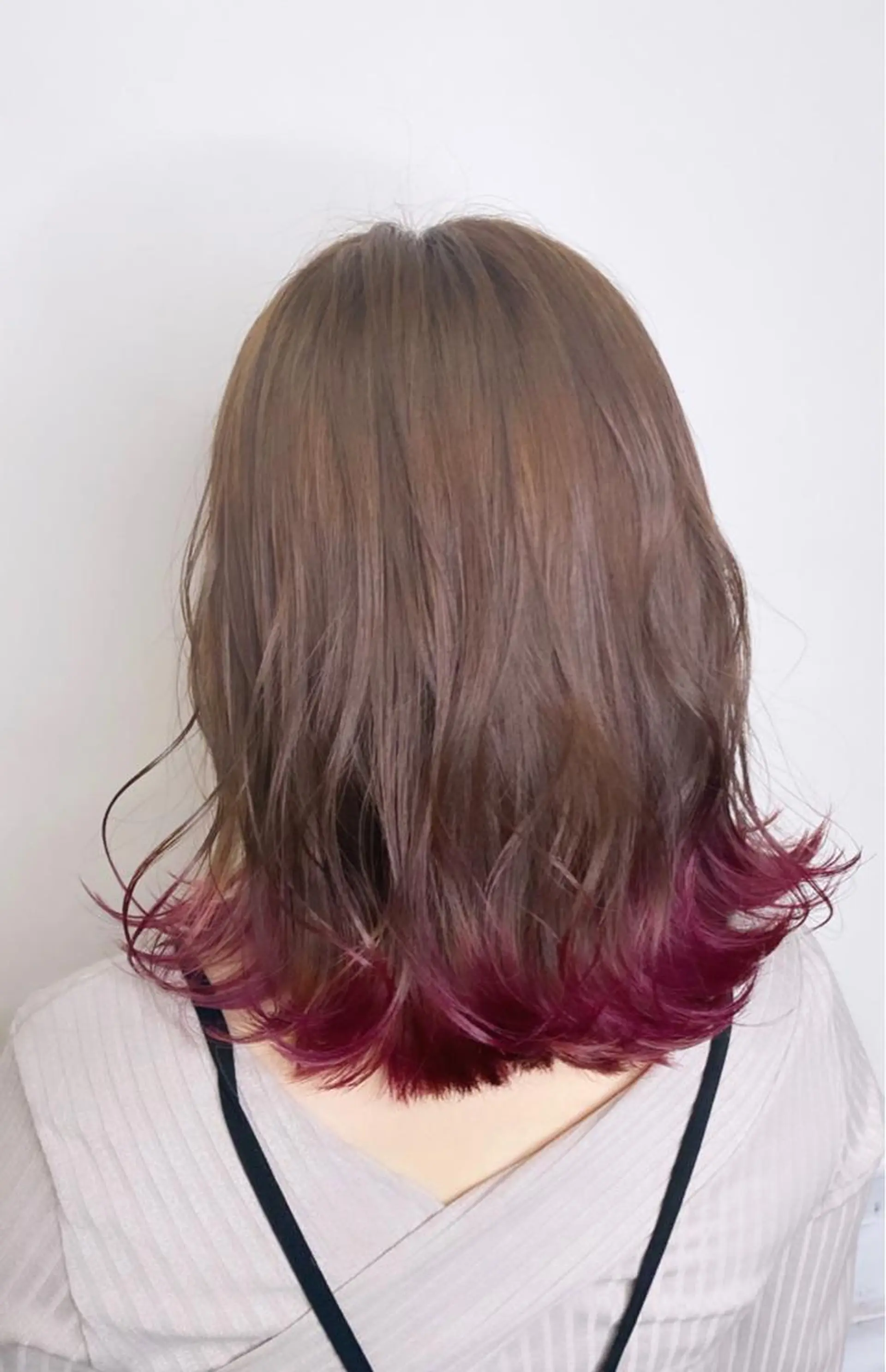 ショート カラー ヘアアレンジ ベージュカラー ミルクティーベージュ ピンクカラー カット ヘアカラー パーマ トリートメント まつげと美容室/ 個室/瀬戸 一菜のヘアスタイル