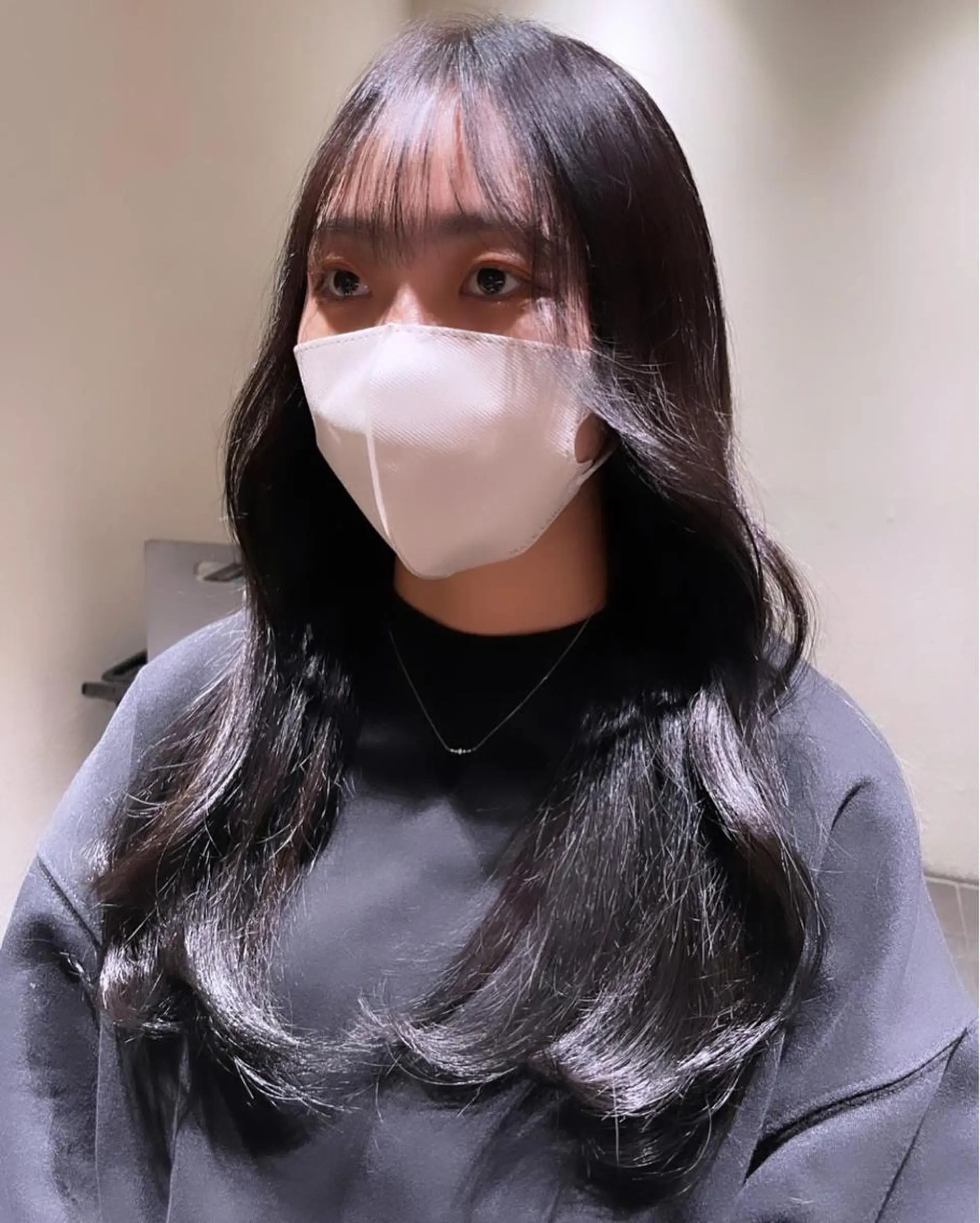 セミロング アフロートディル表参道店所属・艶髪カラー/レイヤー カット/表参道　寺崎のヘアスタイル