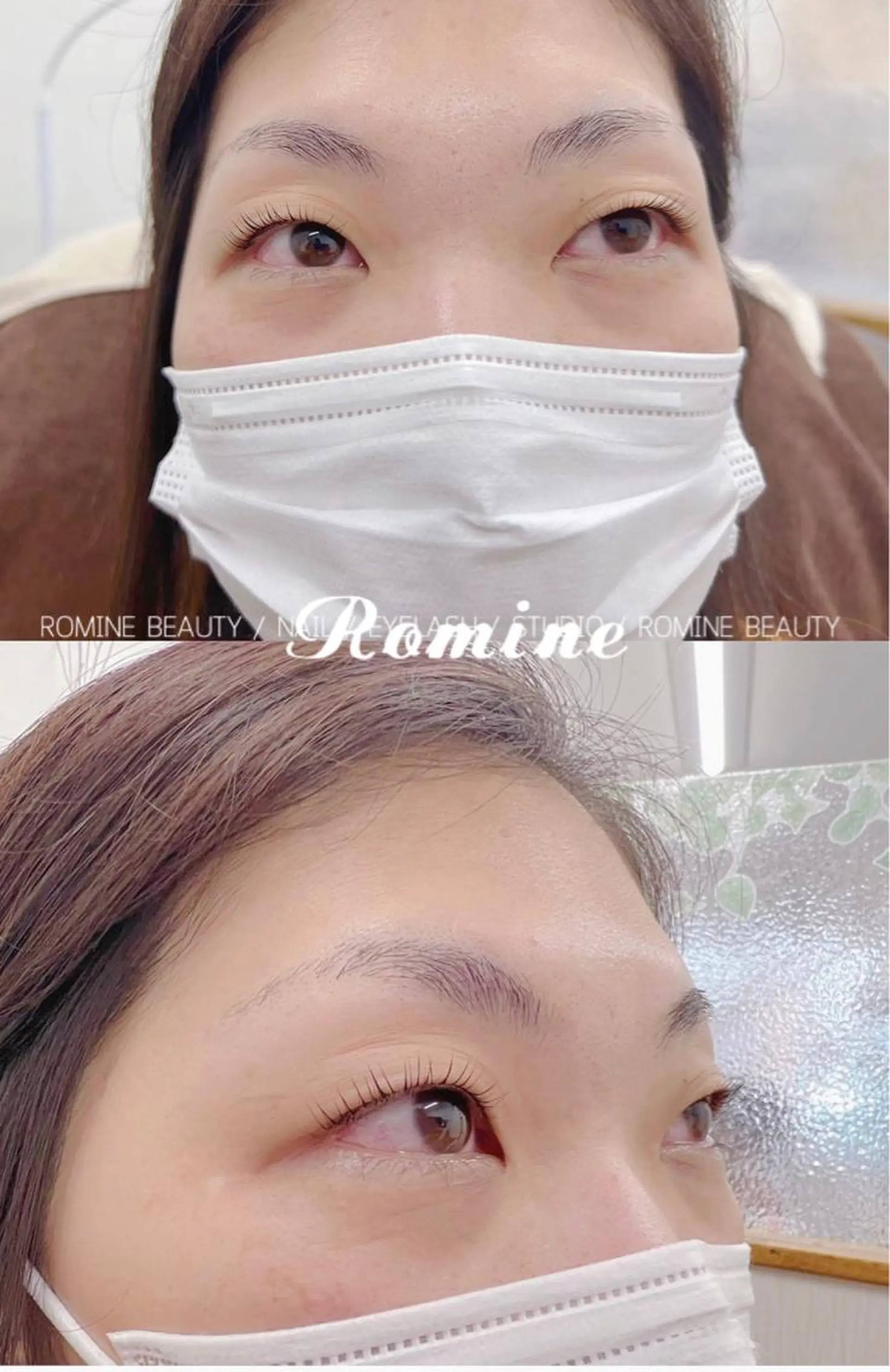 マツエク・マツパ マツパ Romine&ネイル ユンのマツエク・マツパデザイン