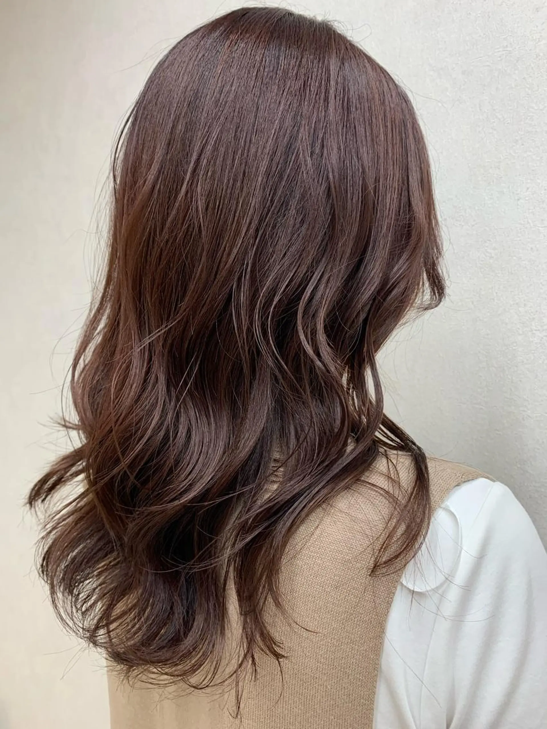 セミロング カラー ヘアカラー ヘッドスパ TriumpH天王寺店【ミルボンAujua認定サロン】所属・SAKI🐈⬛【 HAPPY届けます】のヘアスタイル