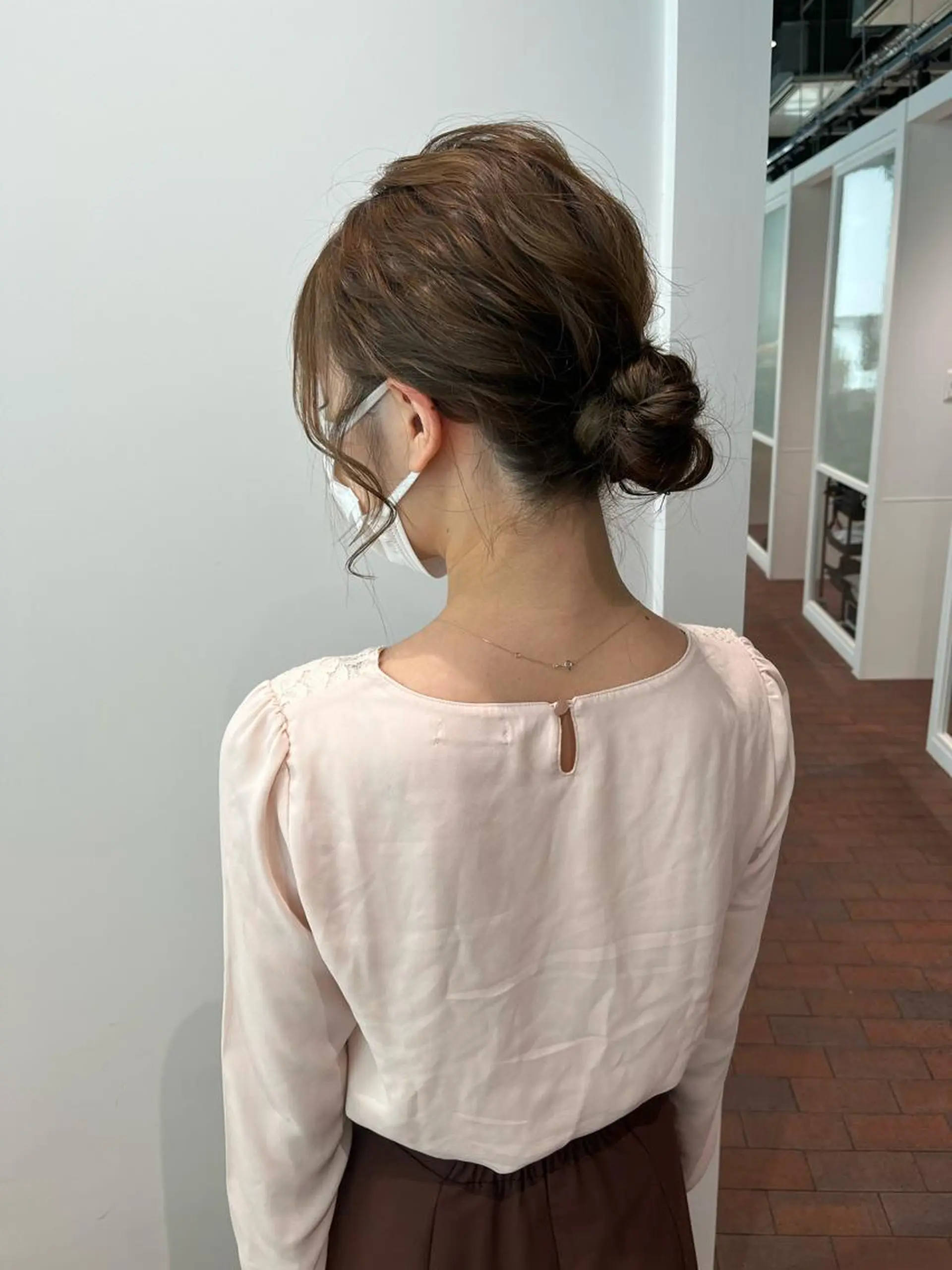 ミディアム カラー ヘアアレンジ カット ヘアカラー トリートメント Sill所属・片岡 由依のヘアスタイル