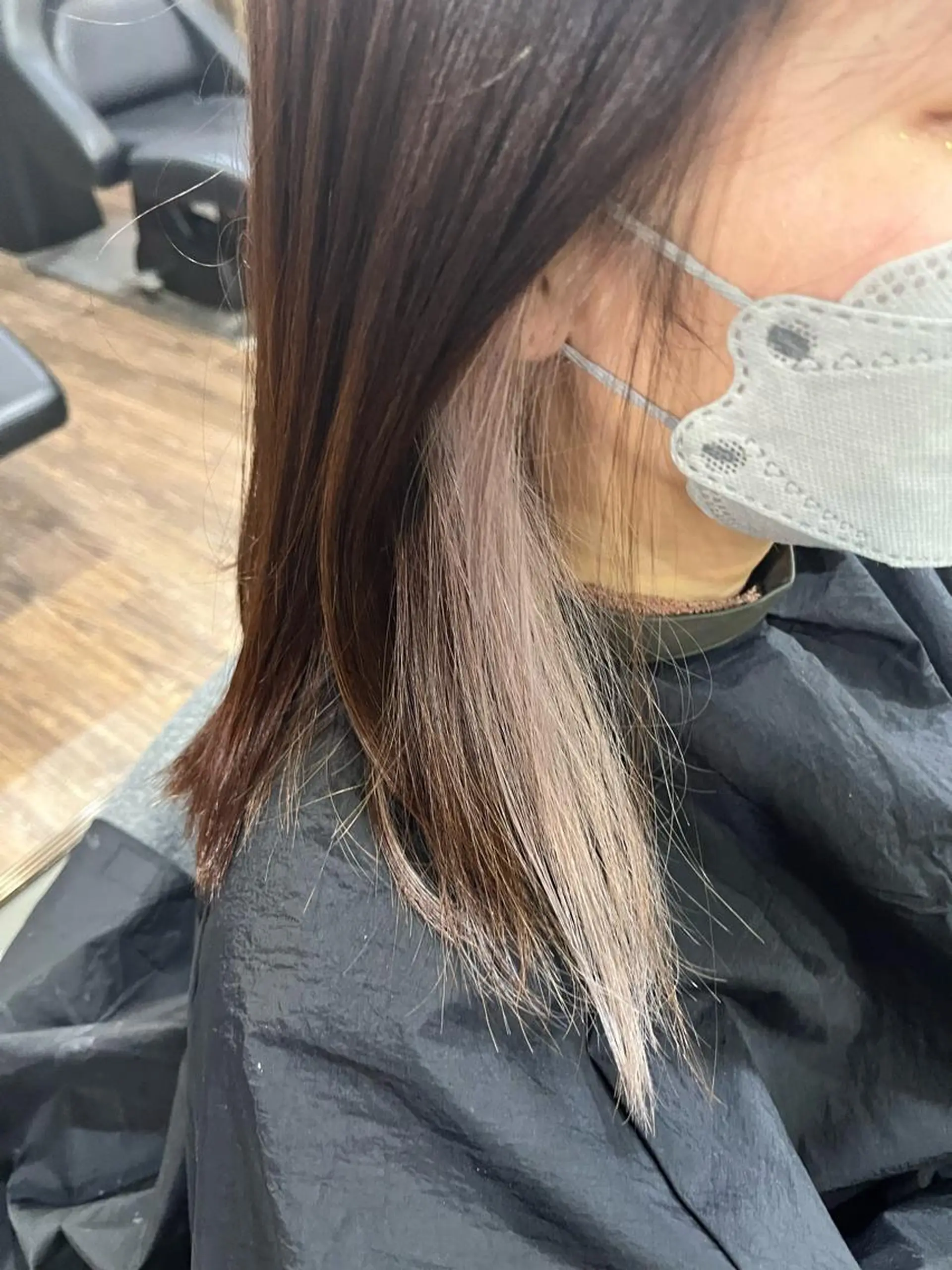 ミディアム カラー パーマ ヘアアレンジ メンズ キッズ ネイル マツエク・マツパ アイブロウ ショートボブ ミディアムパーマ メンズバレイヤージュ メンズブリーチ フェードカット 江坂カラー特化美容師 希弥【のぞみ】のヘアスタイル