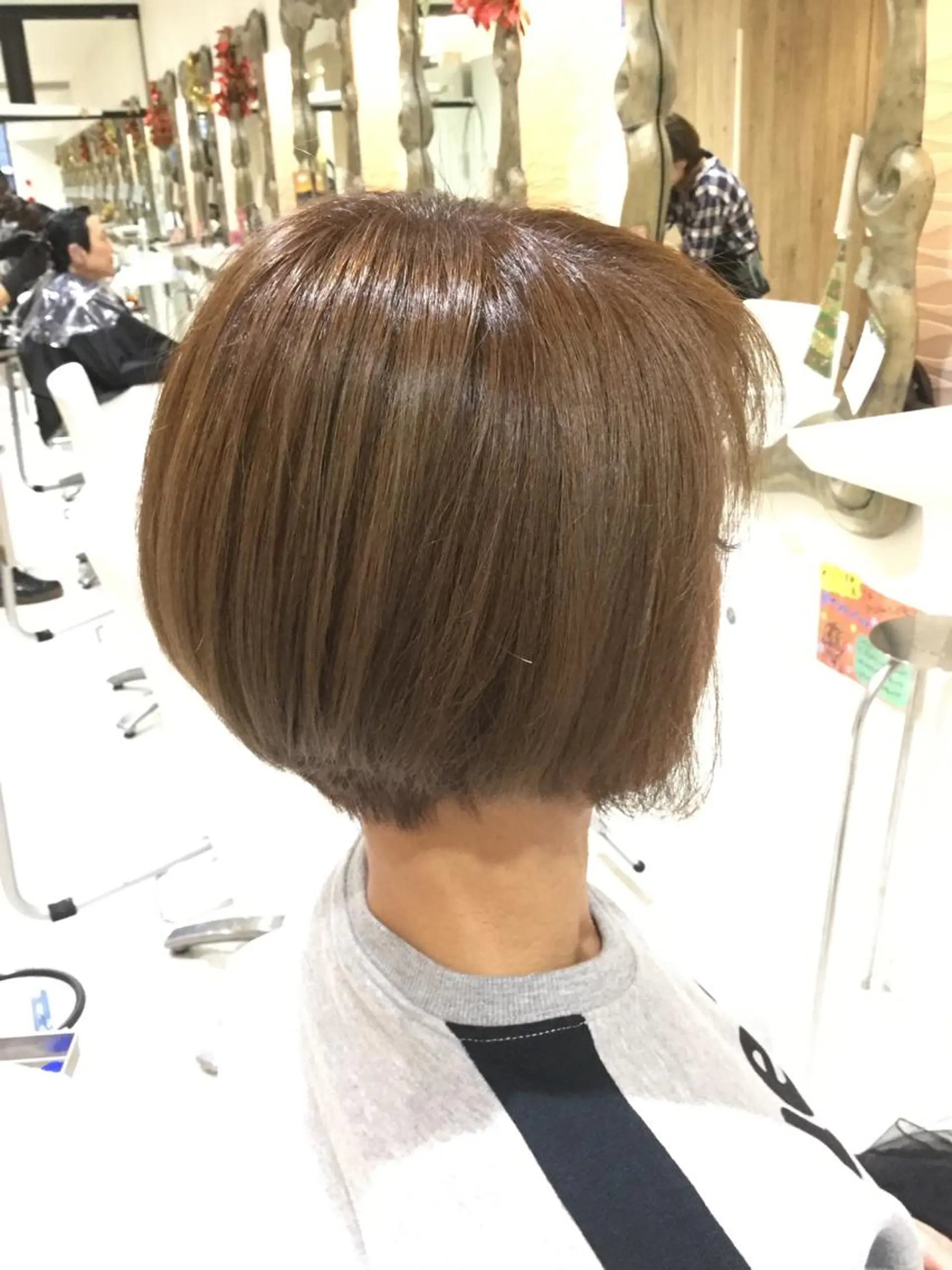 ショート カラー ヘアカラー トリートメント 松吉 純平のヘアスタイル