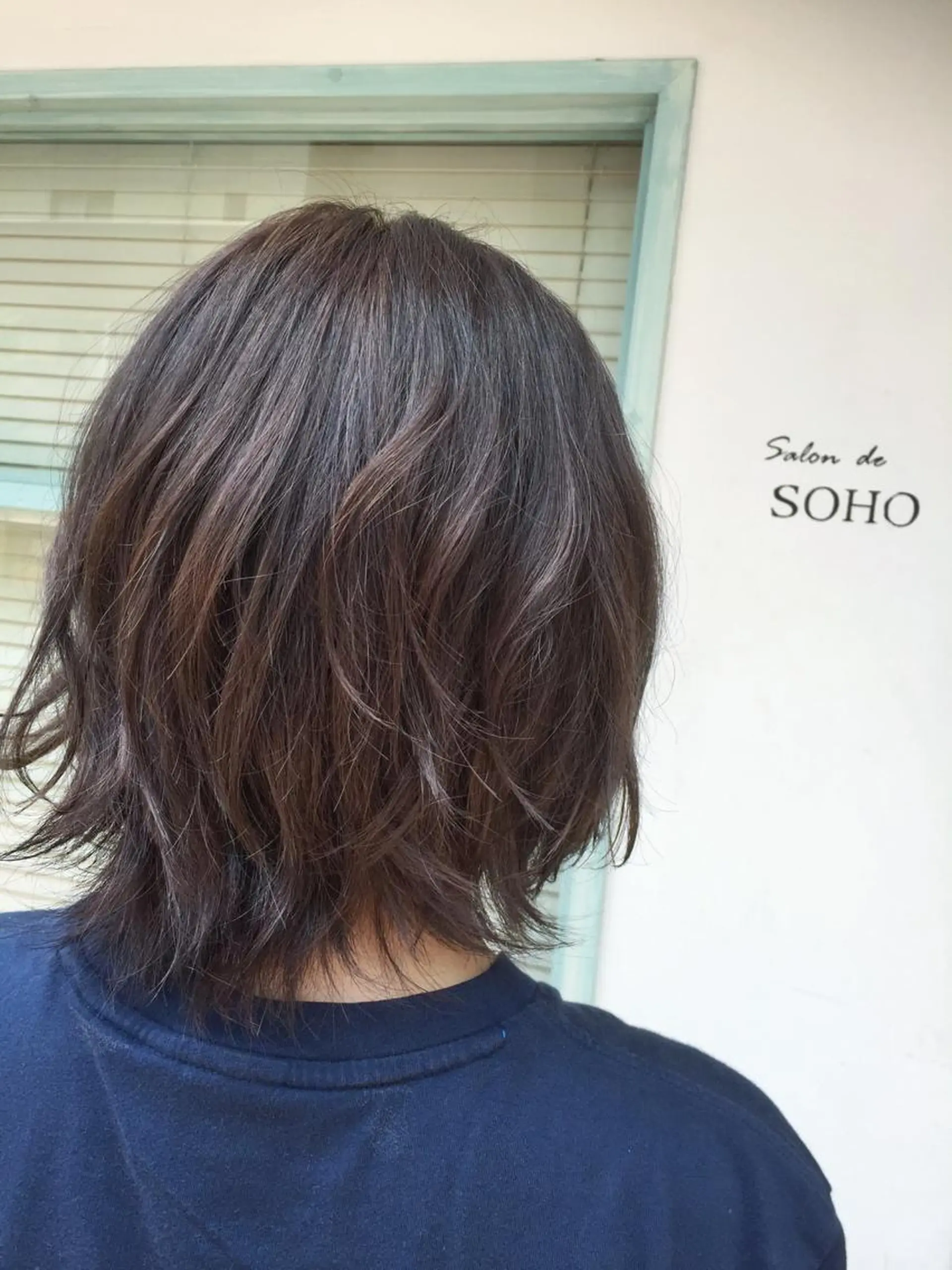 ショート カラー アッシュ 透明感カラー ハイライトカラー ハイトーンカラー バイオレットカラー ◇おの あすか◇のヘアスタイル