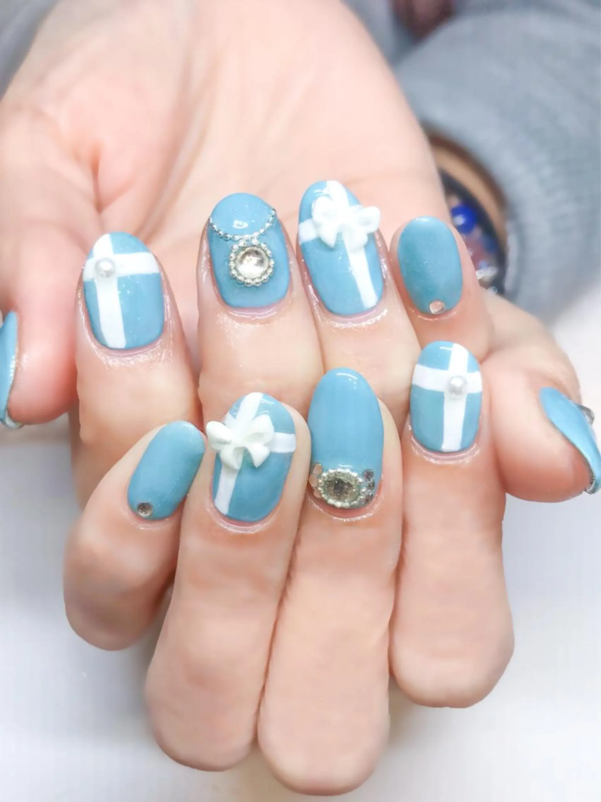 ネイル アートネイル キラキラネイル ワンカラーネイル Nyanco Nailのネイルデザイン