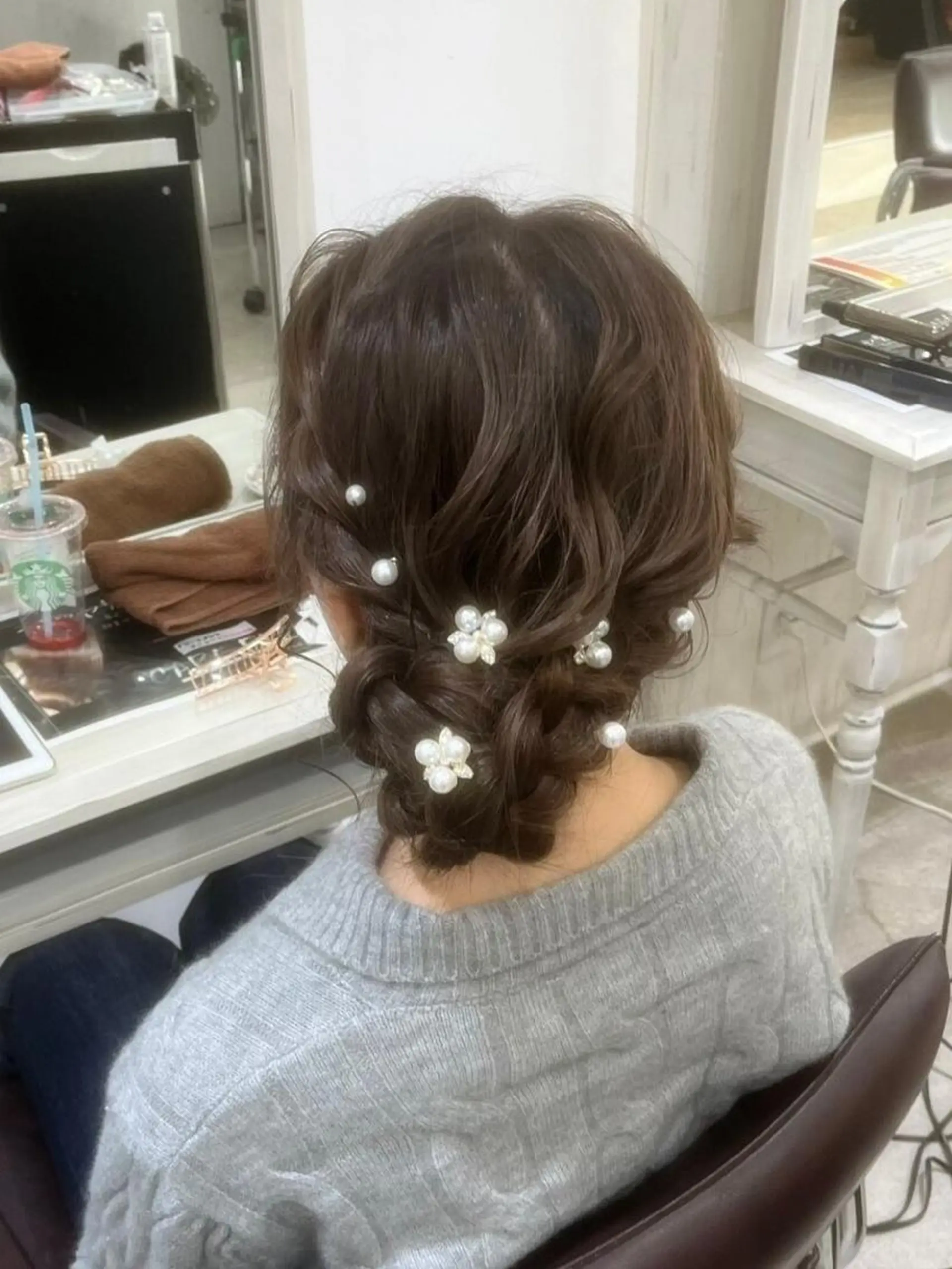 ロング メンズ ヘアアレンジ カラー エクステ エクステ地域最安値★ Device梅田のヘアスタイル