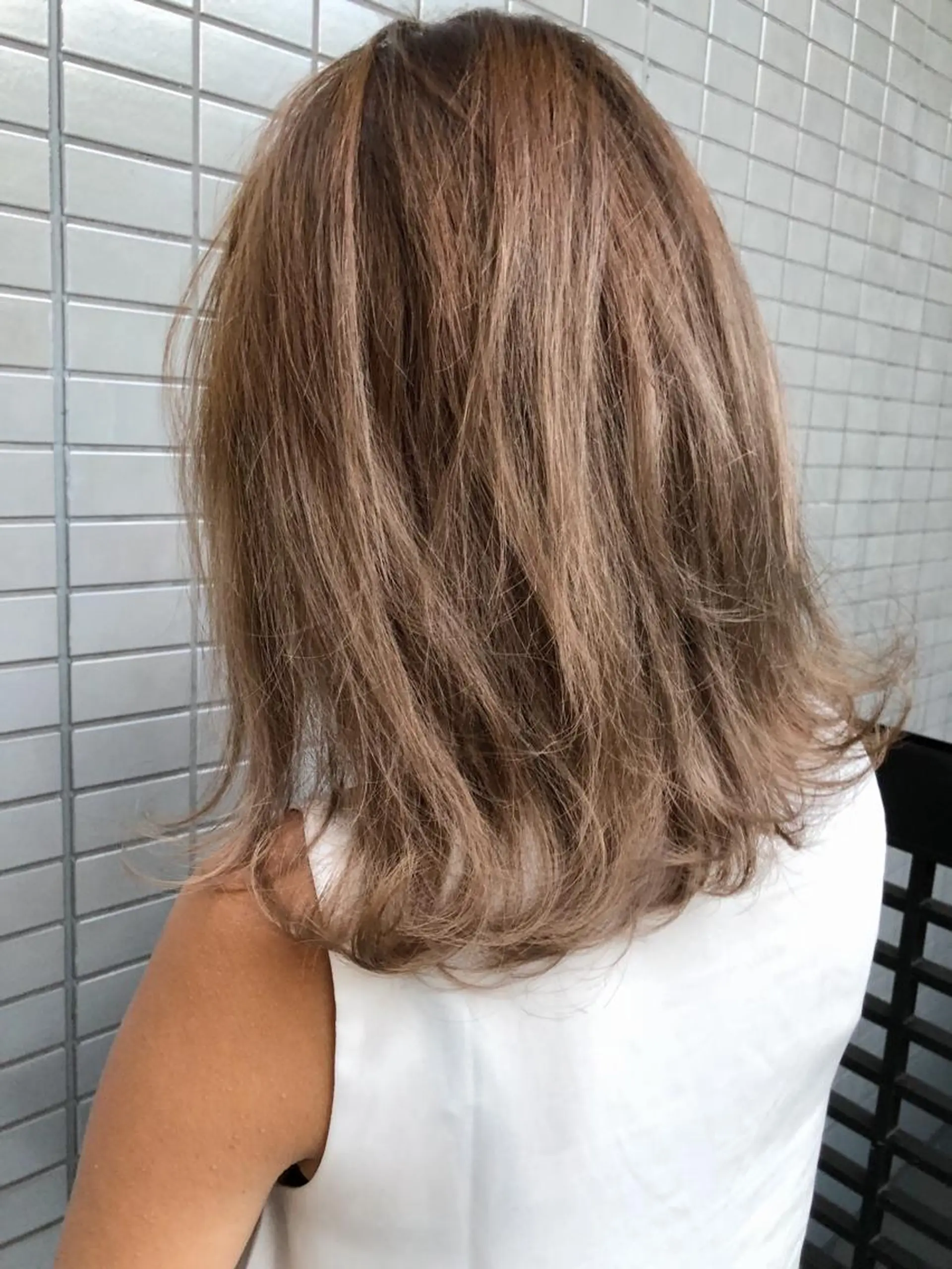 ミディアム ヘアカラー FERNA池袋所属・マンツーマン施術✂︎ 金田尚久🎨のヘアスタイル