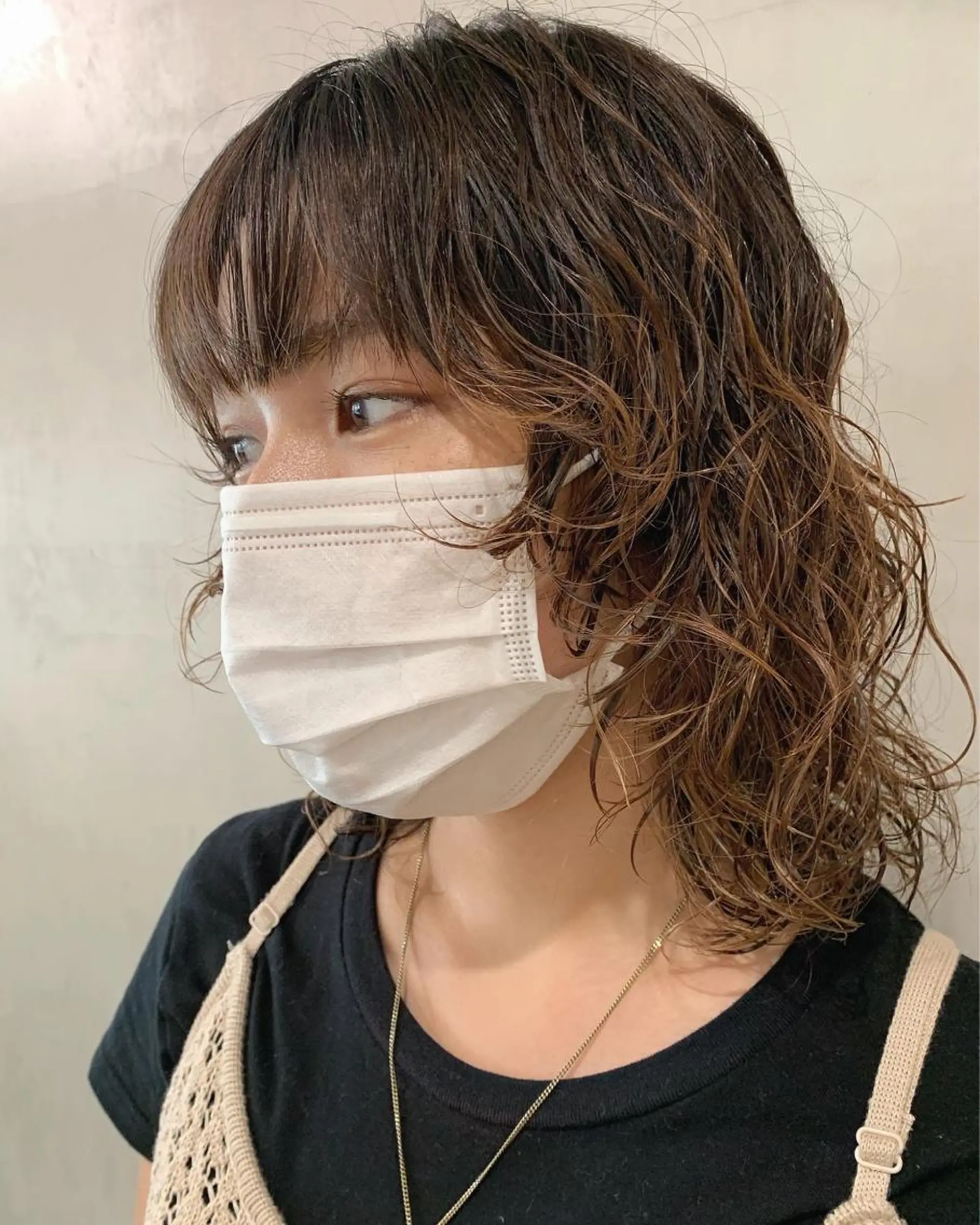 ミディアム カット トリートメント 優 作のヘアスタイル