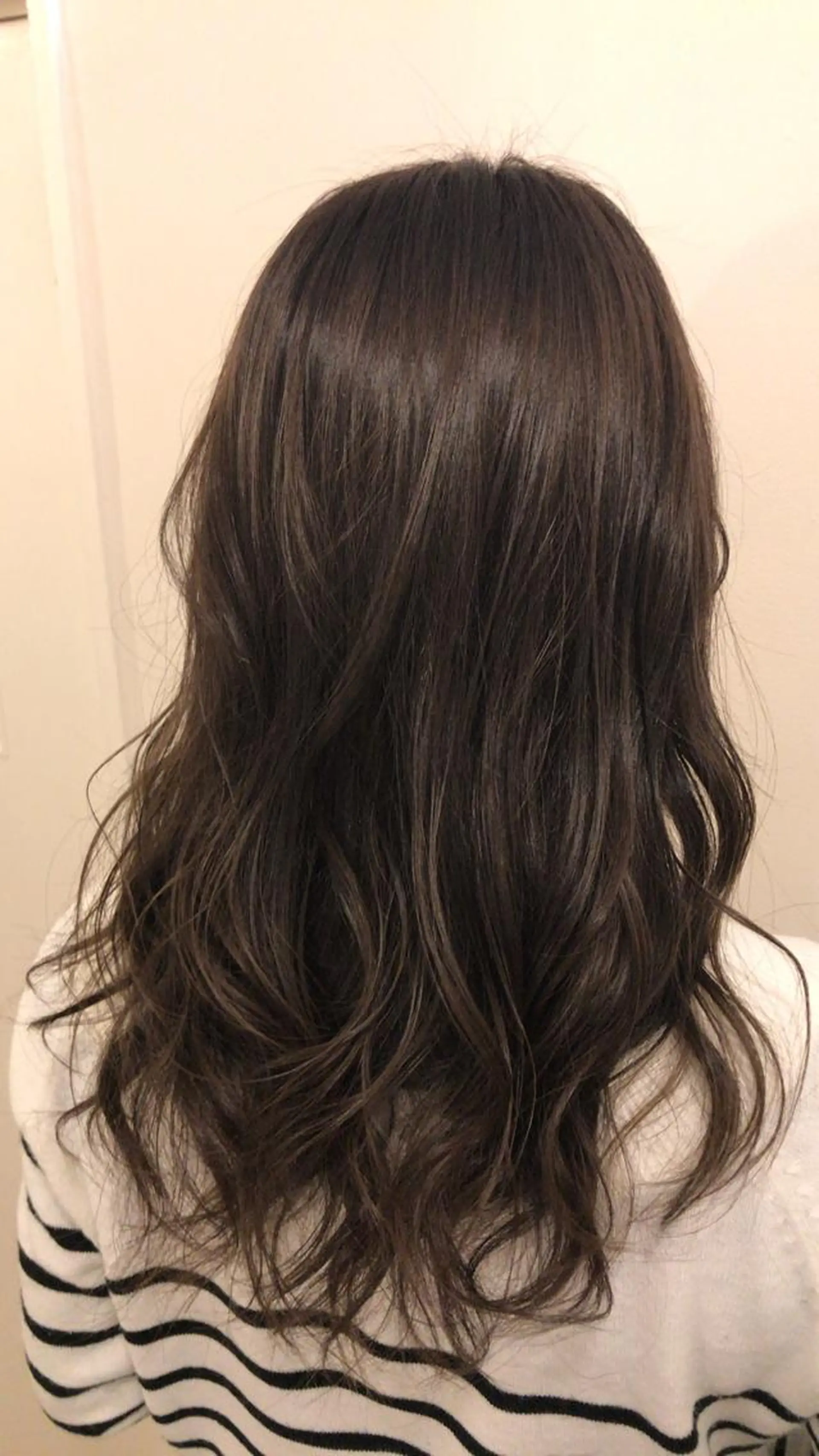 ロング カラー アッシュ ヘアカラー トリートメント Cecil hair 神戸店所属・Cecilhair セシルヘアー神戸元町のヘアスタイル